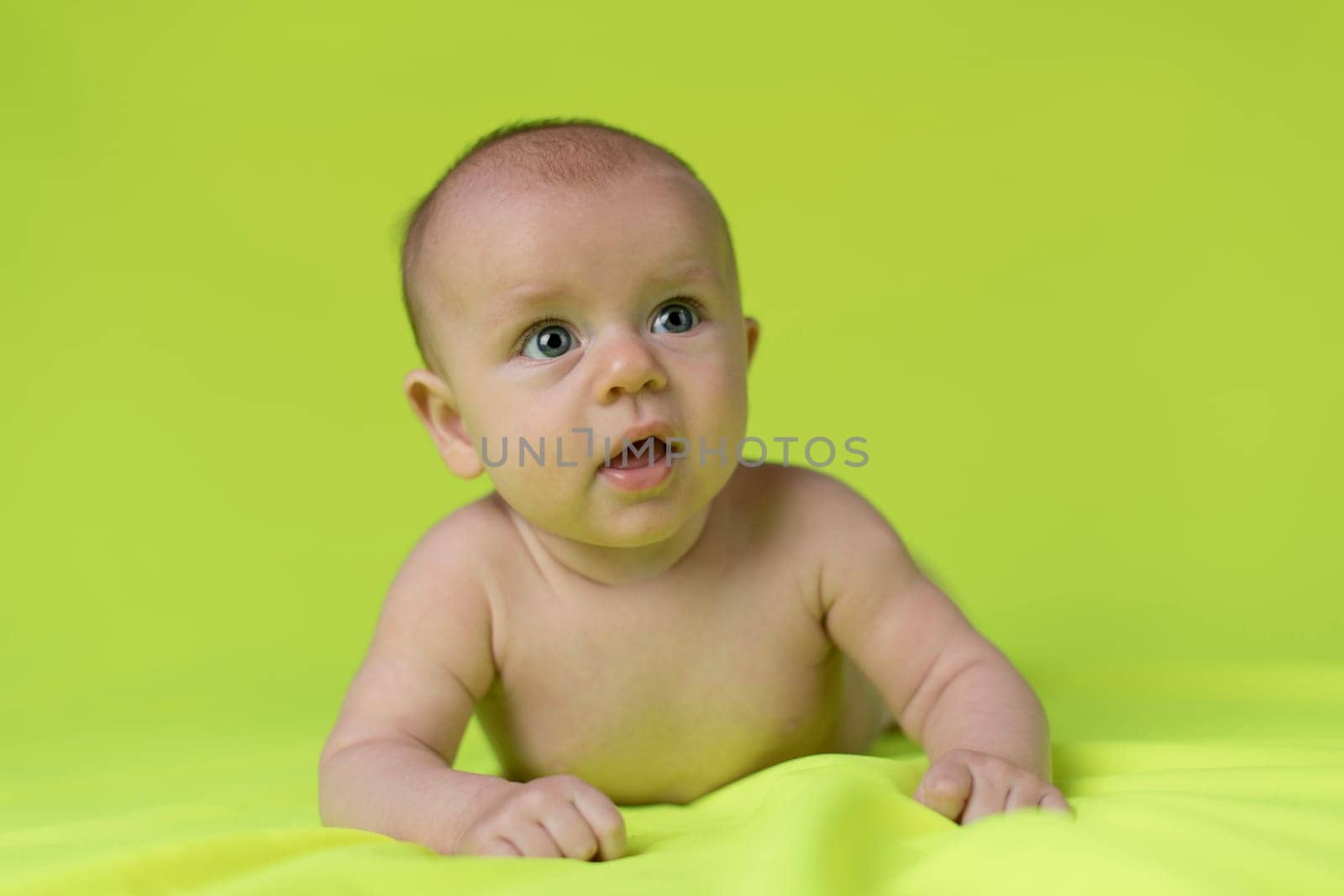 Newborn baby girl