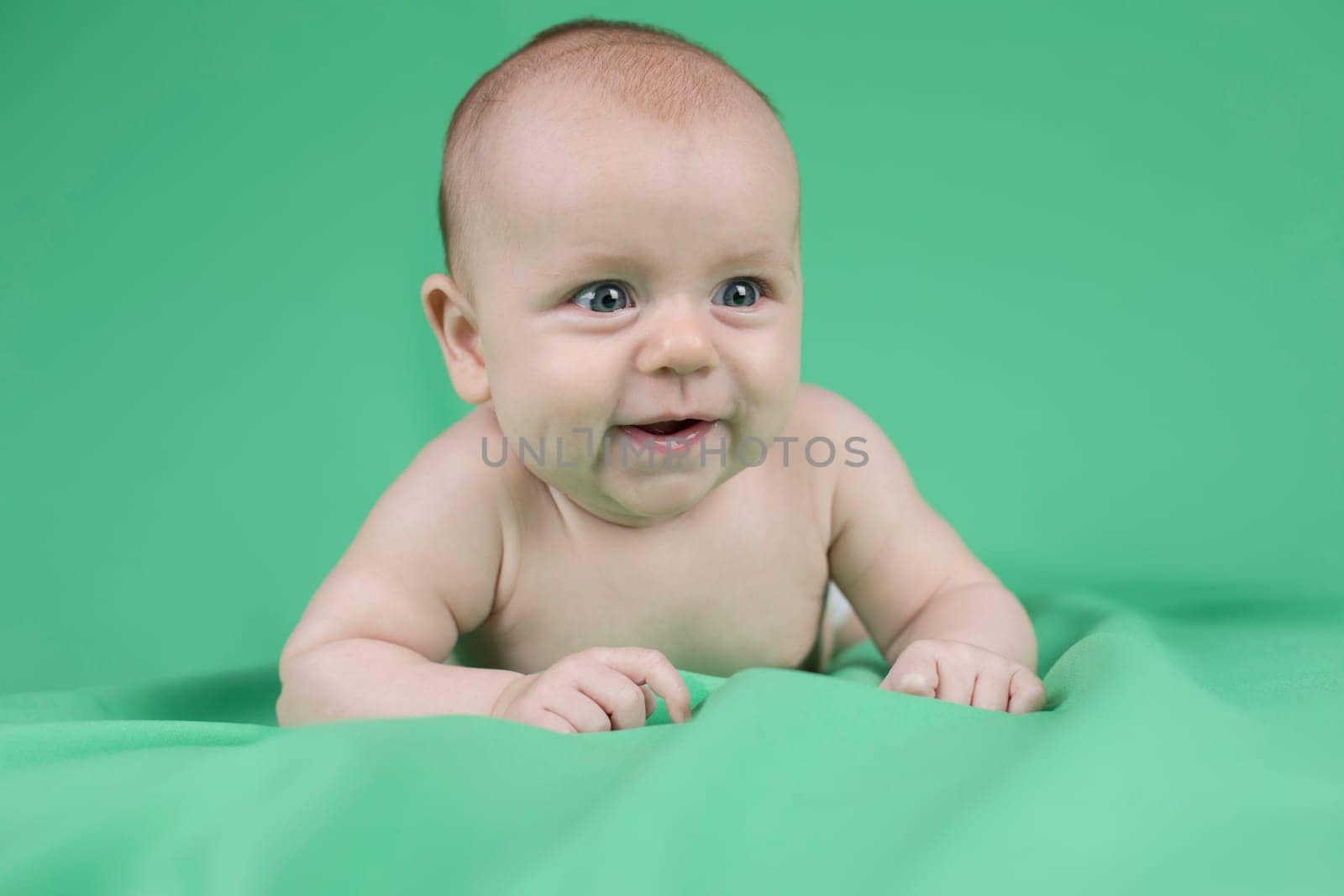 Funny beautiful baby