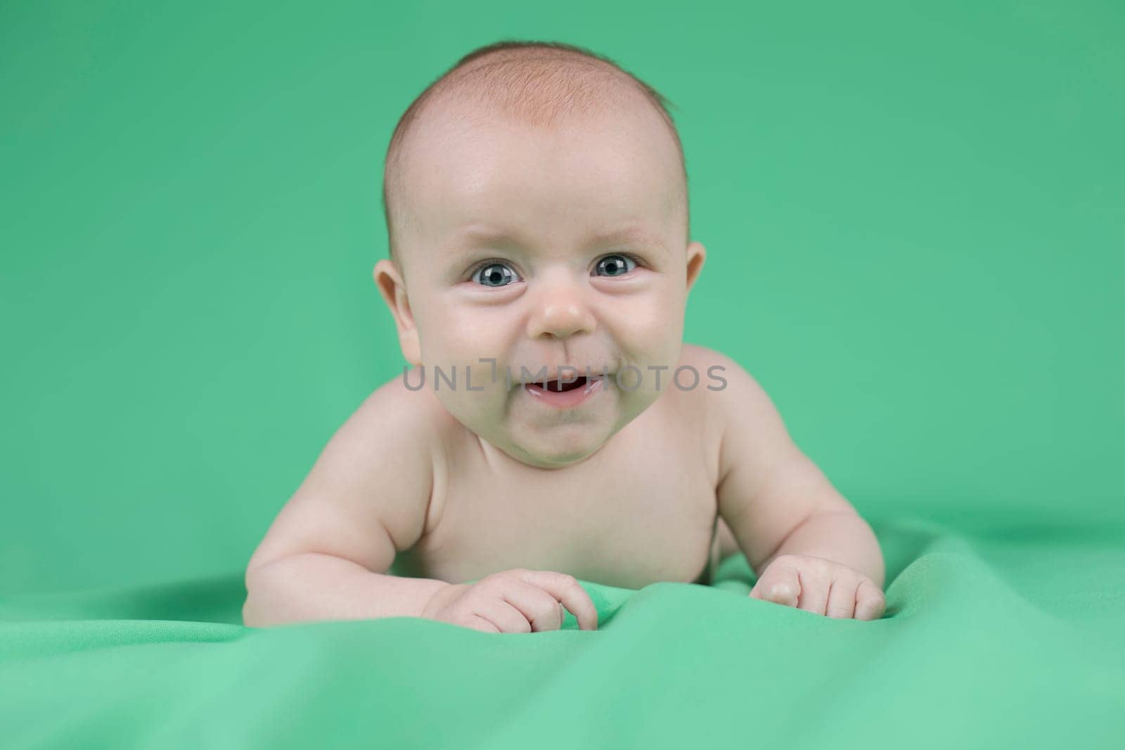 Funny beautiful baby