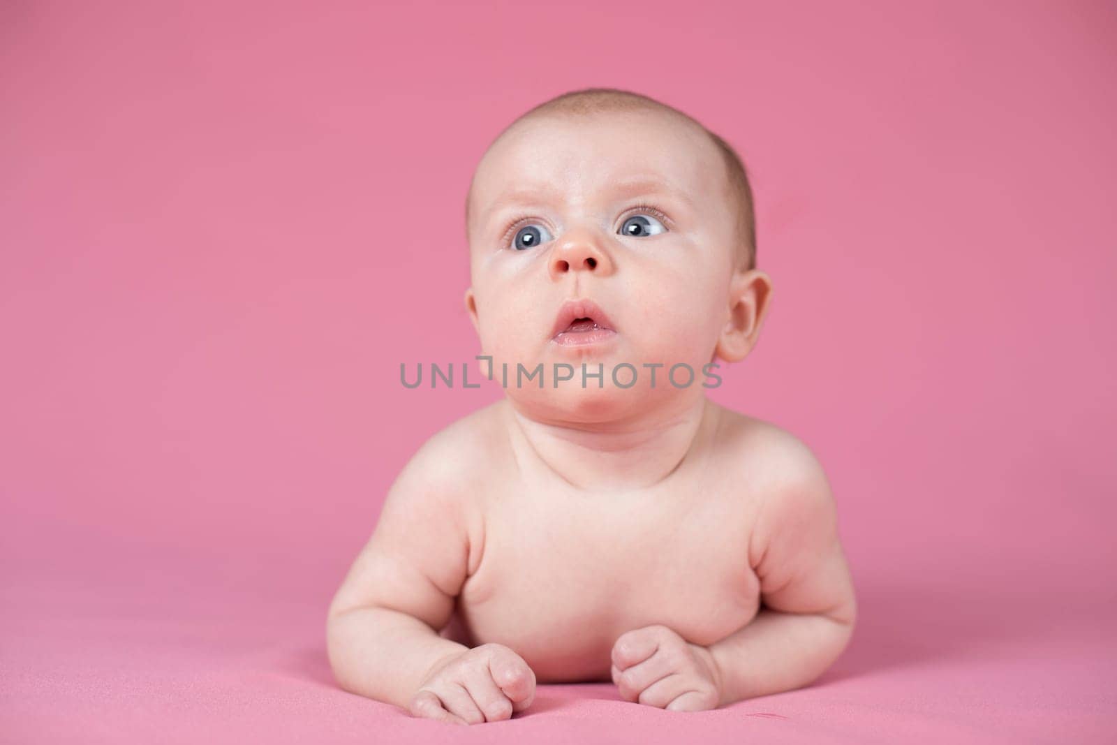 Newborn baby girl