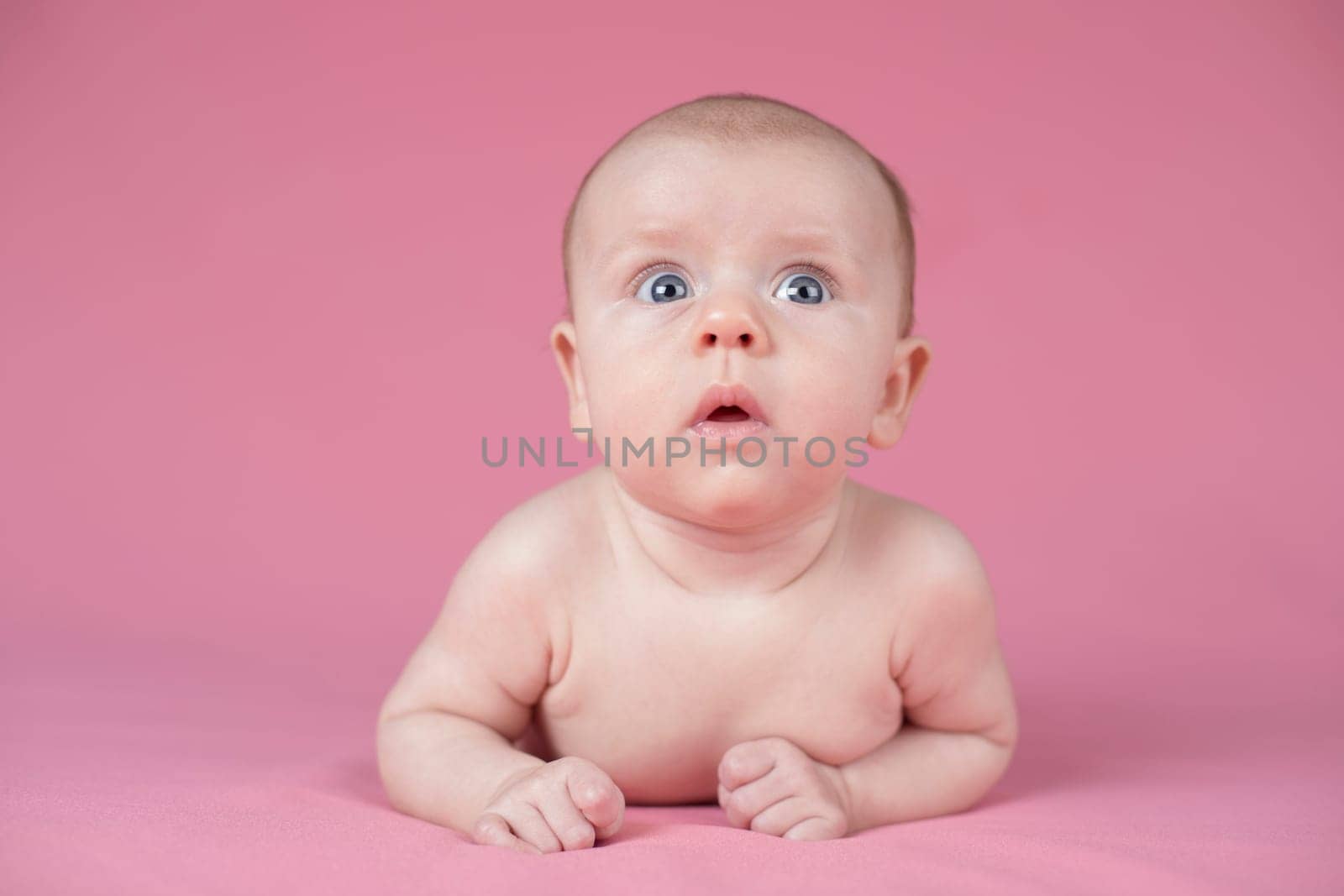 Funny beautiful baby