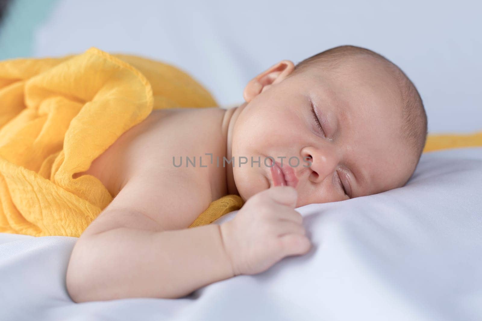 Adorable baby sleeping