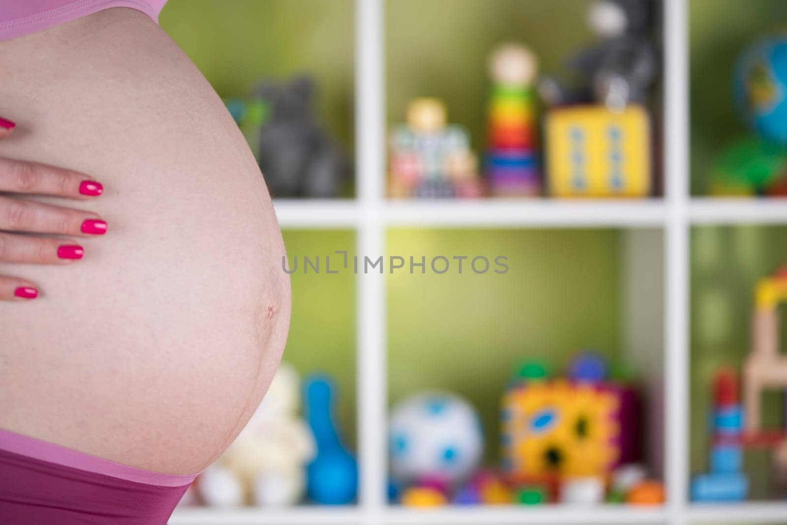 Beautiful Pregnant Woman belly