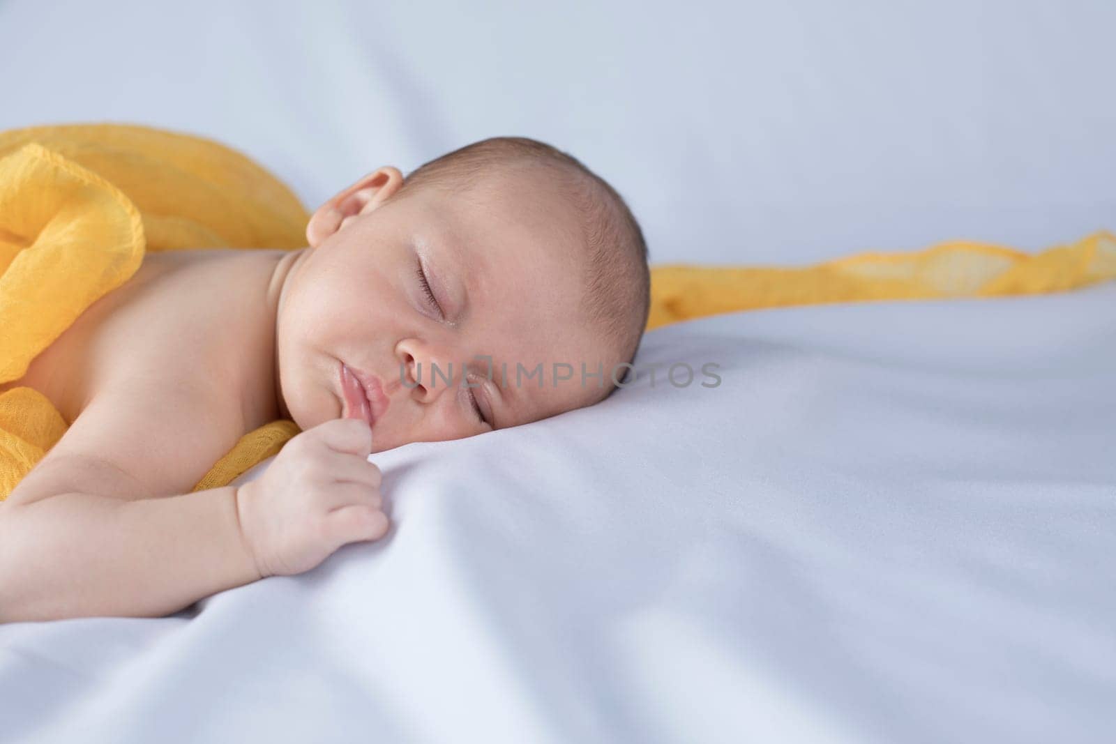Sleeping, Beautiful newborn baby