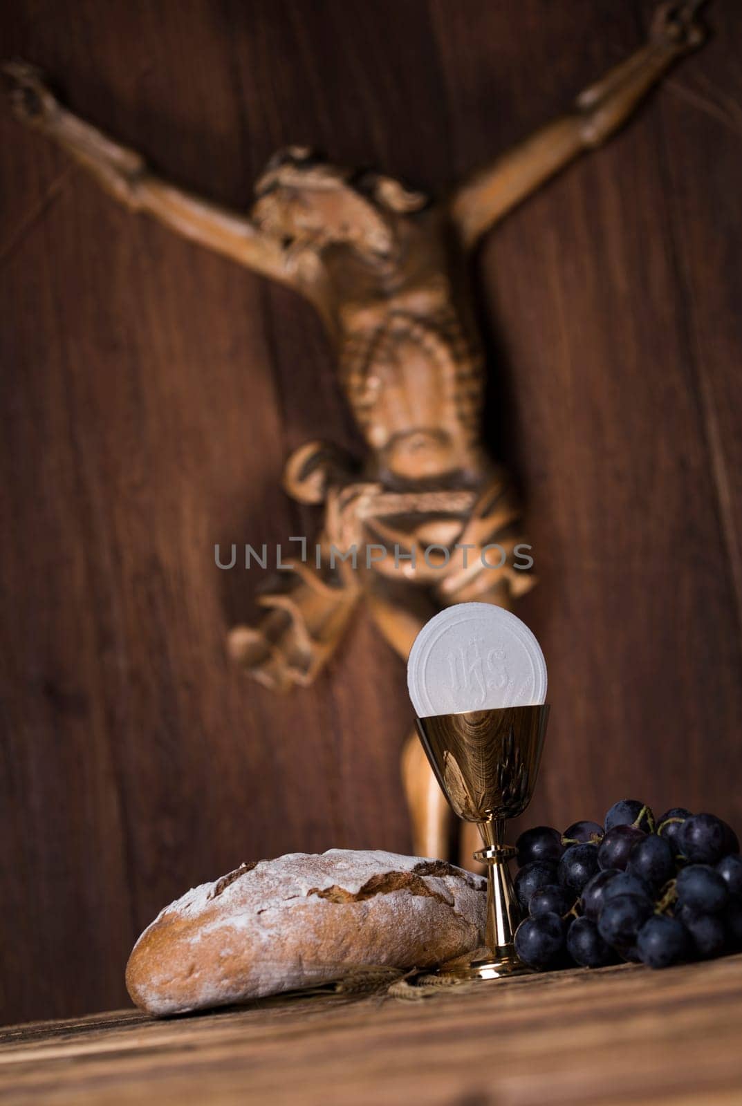 Symbol christianity religion, communion background