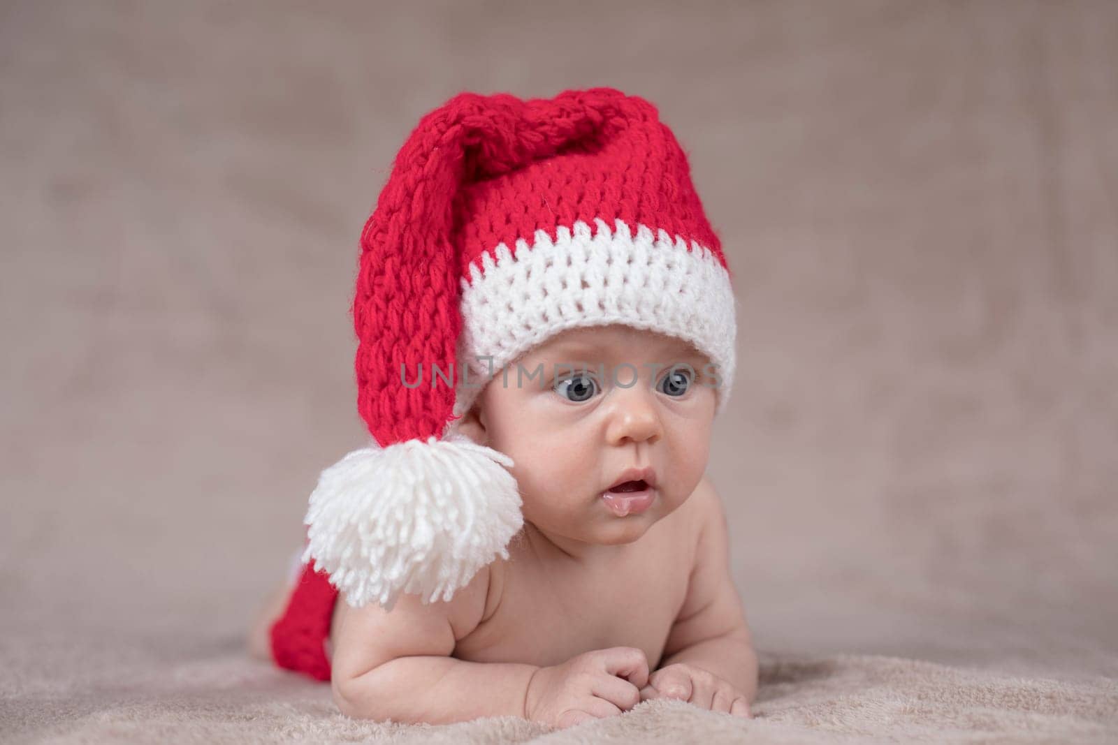Happy Santa Christmas baby