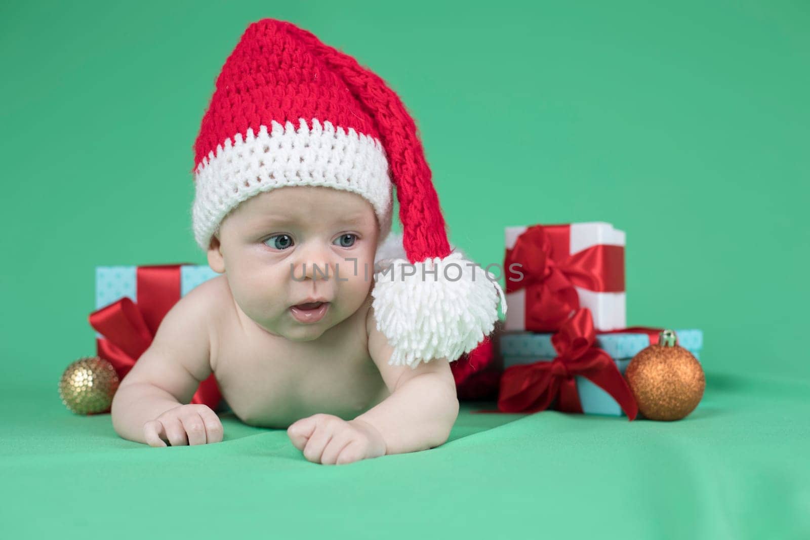 Santa Christmas baby