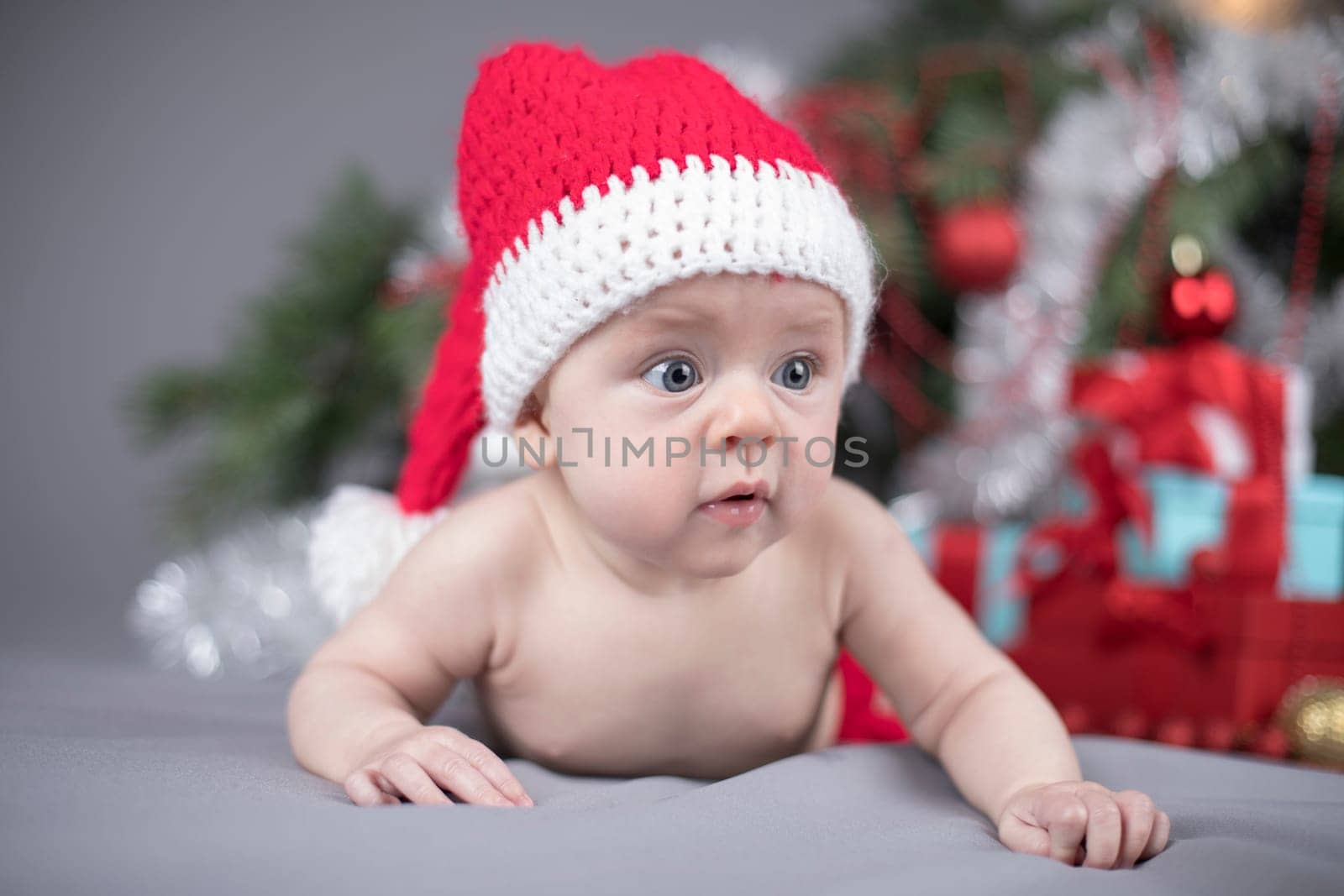 Santa Christmas baby