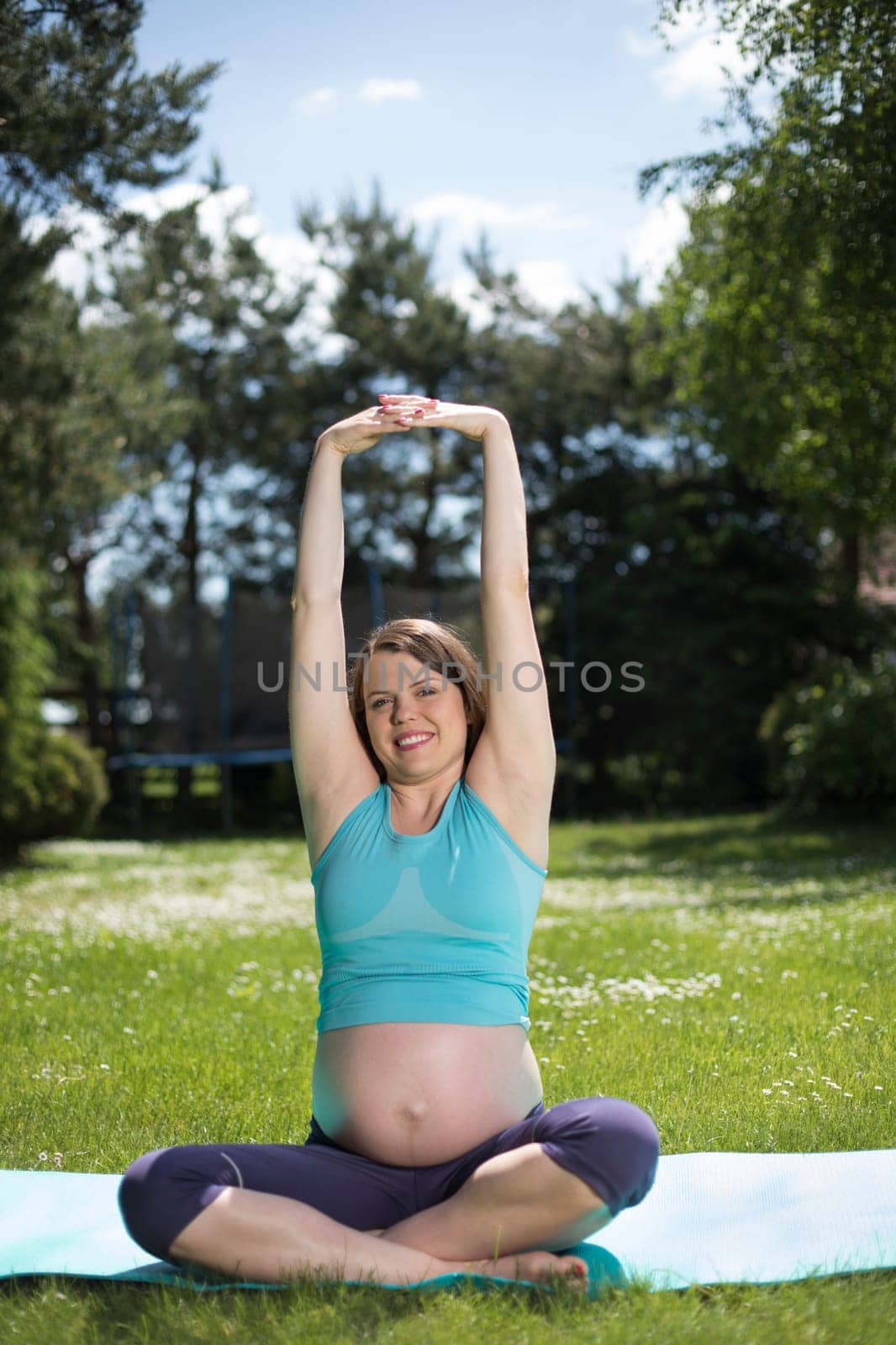 Gym fitness,Pregnant woman, healthy lifestyle concept