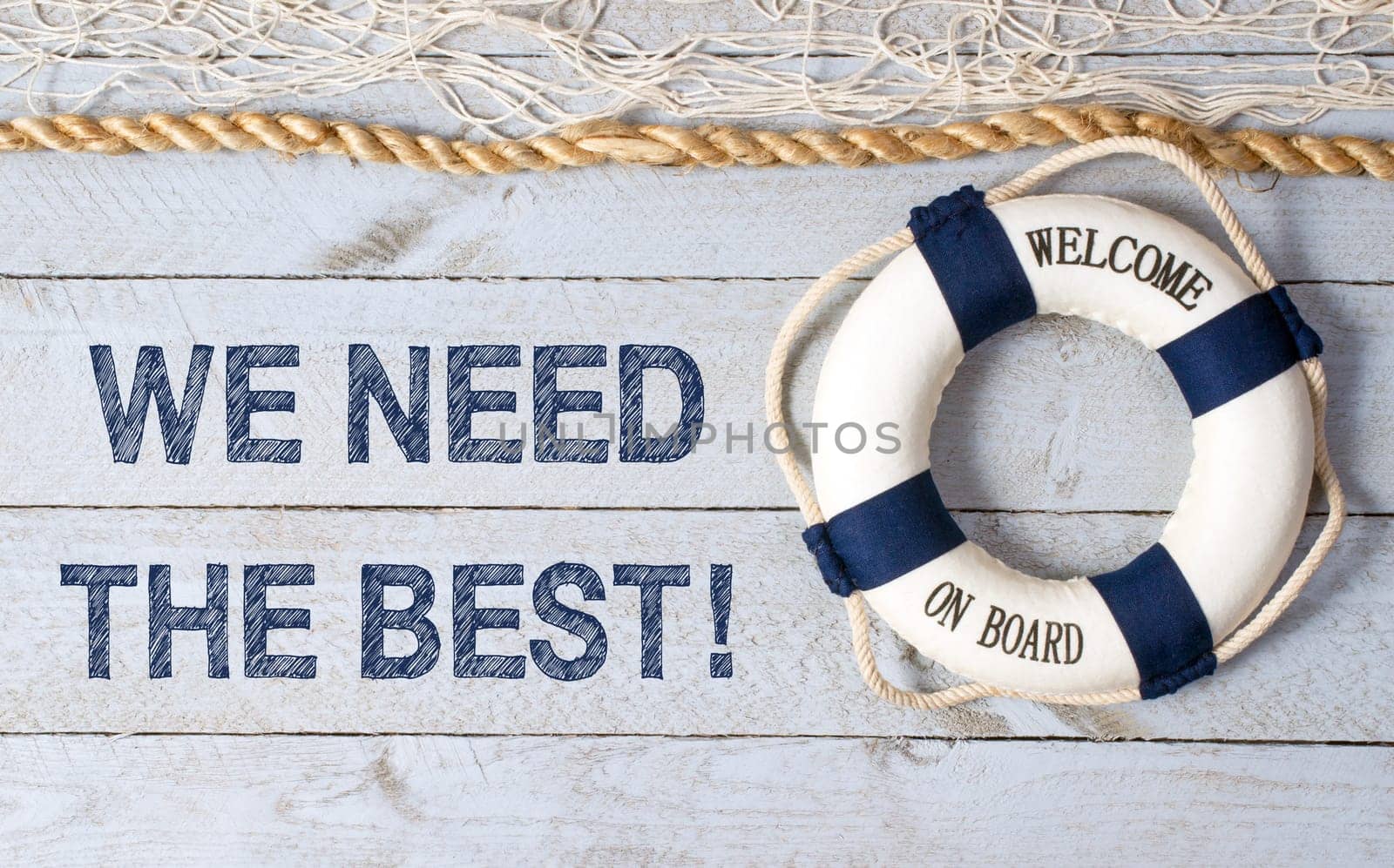 We need the best - welcome on board