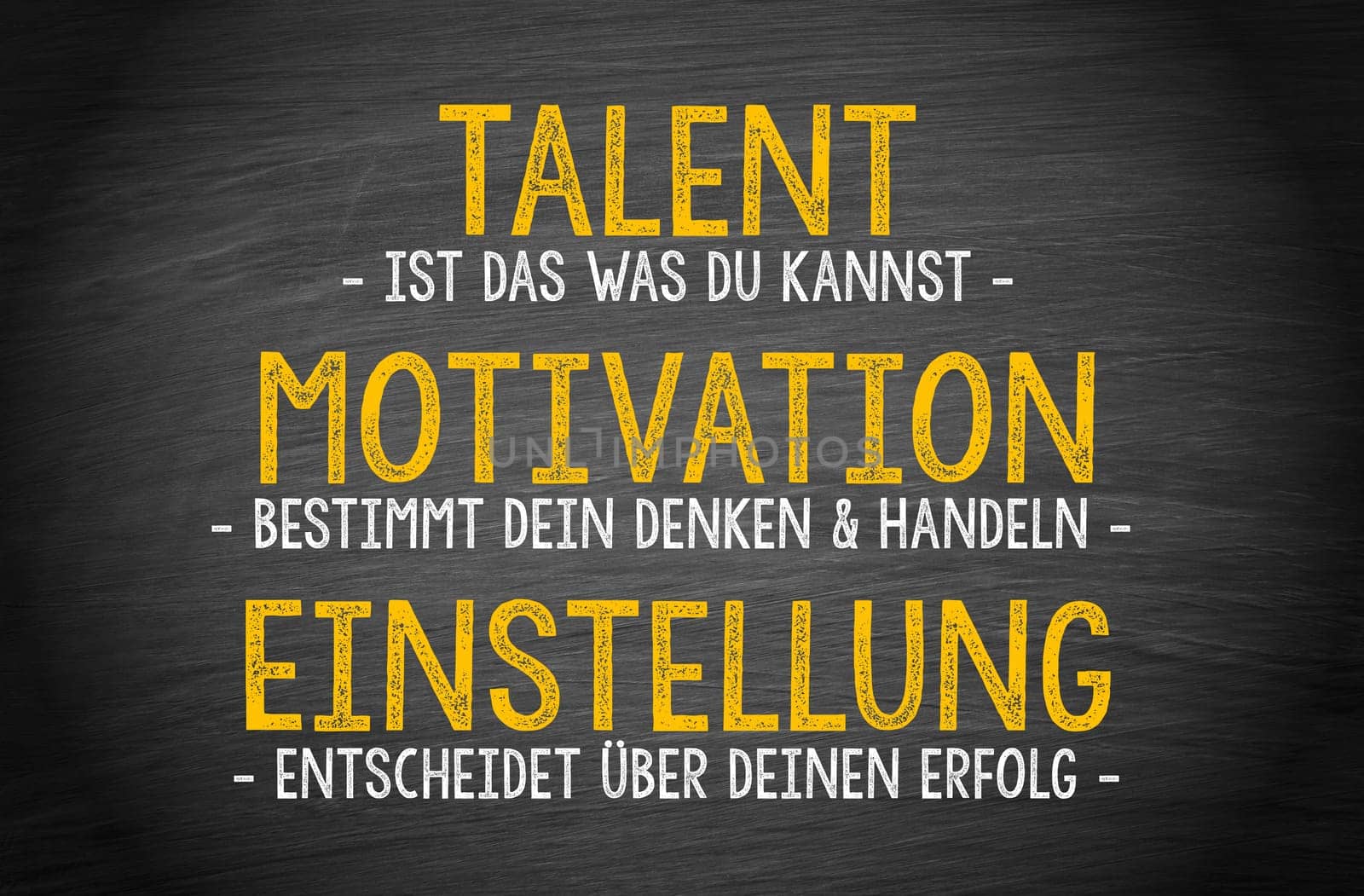 Talent,motivation,attitude,success