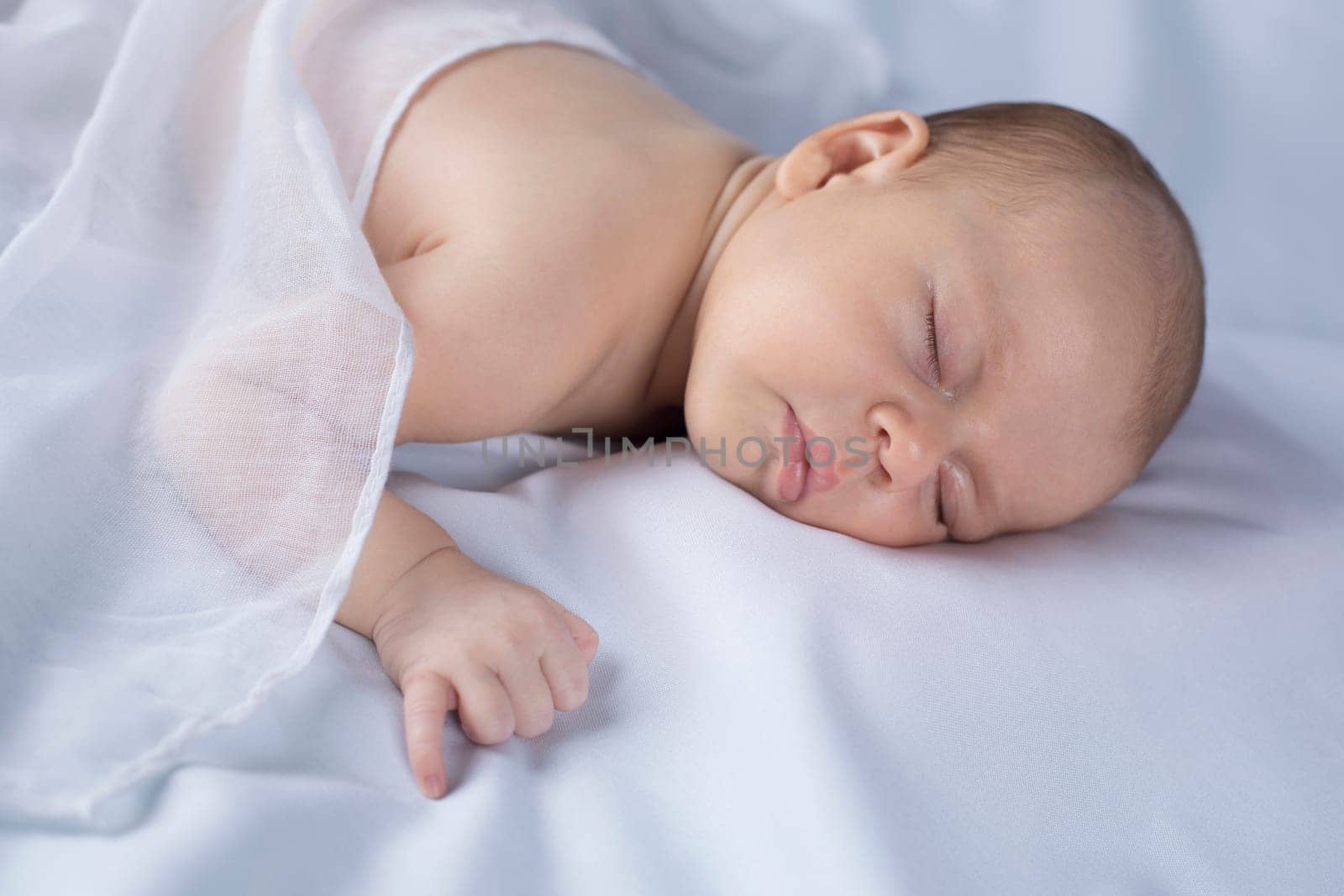 Sleeping, Beautiful newborn baby