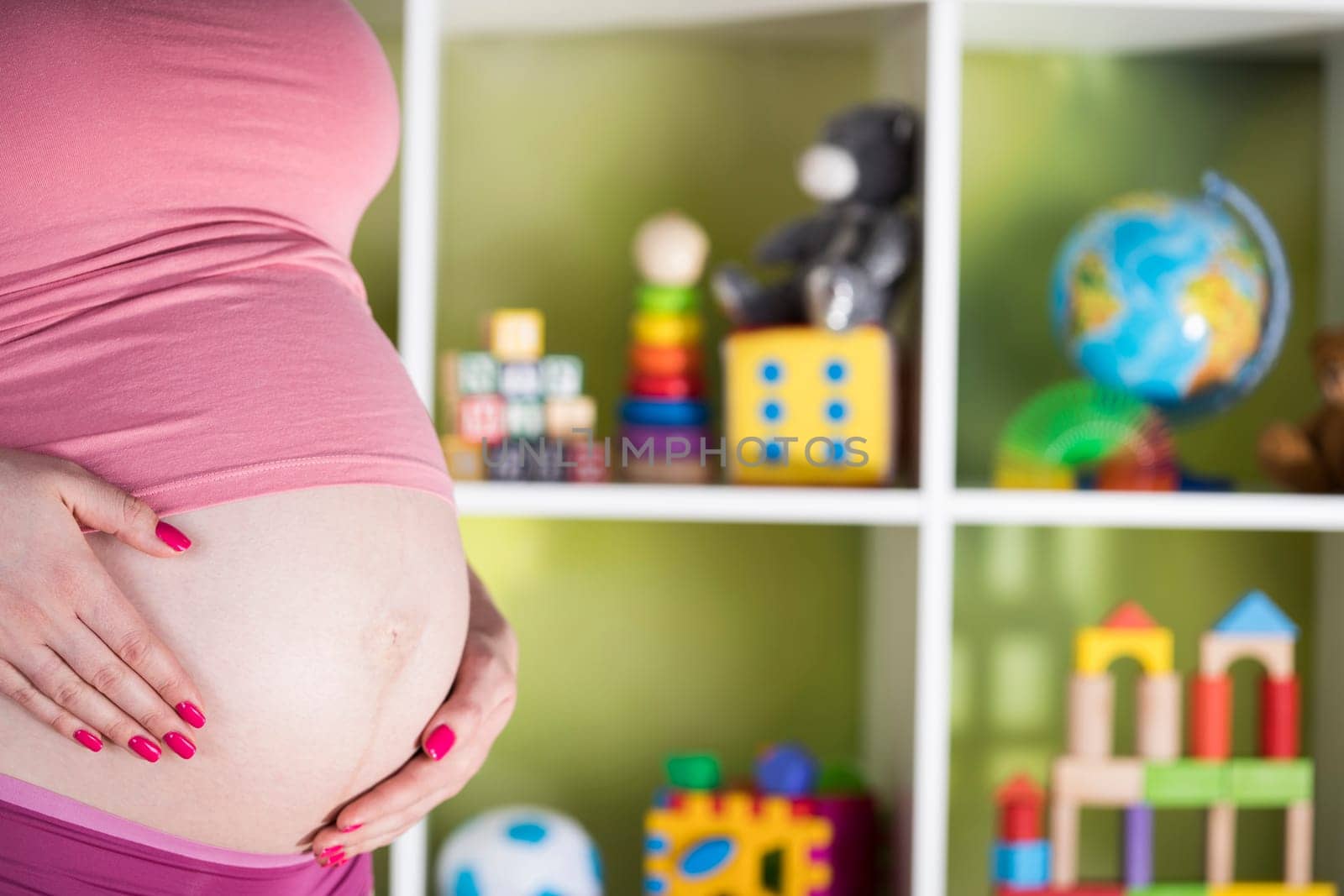 Beautiful Pregnant Woman belly