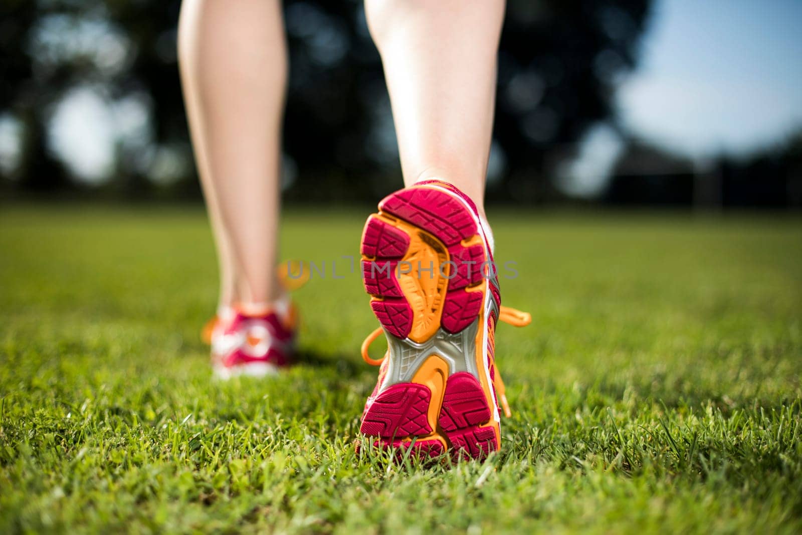Runner Training woman and healthy lifestyle
