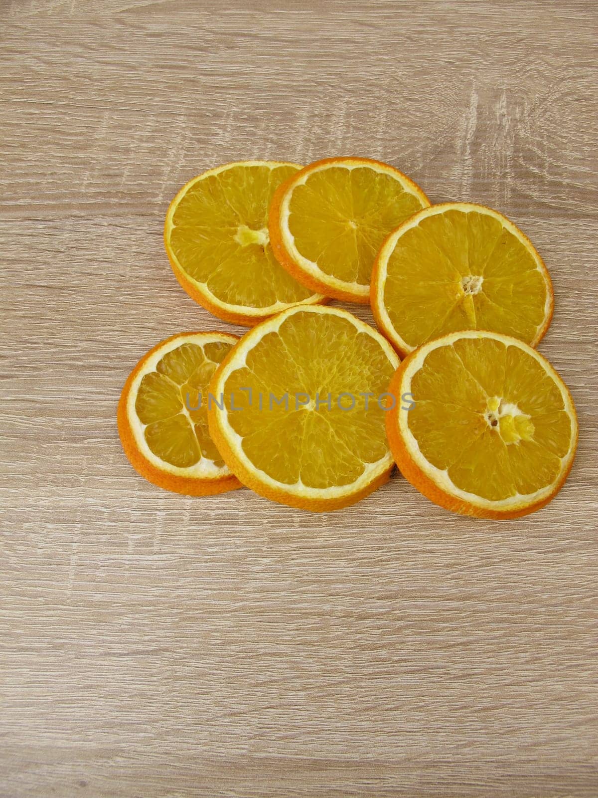 Dried orange slices