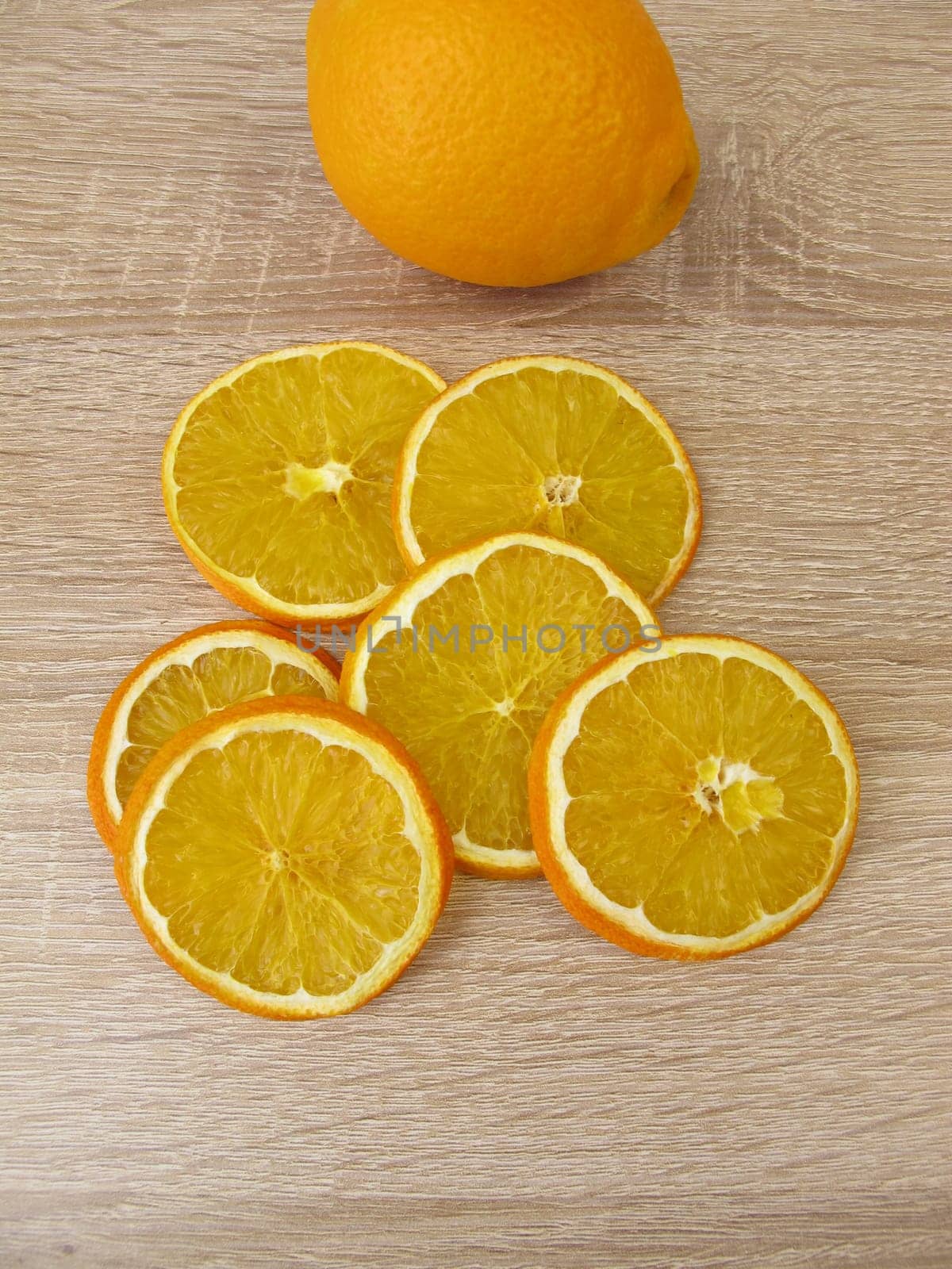 Dried orange slices