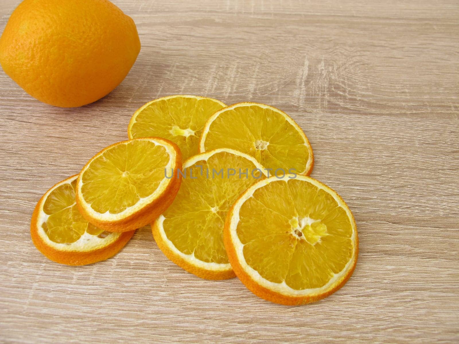 Dried orange slices