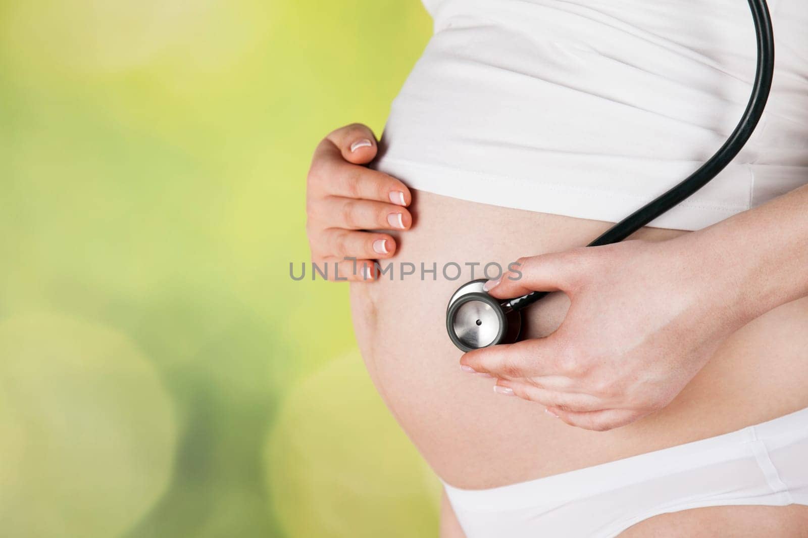 Pregnant Woman Belly, Beautiful mom