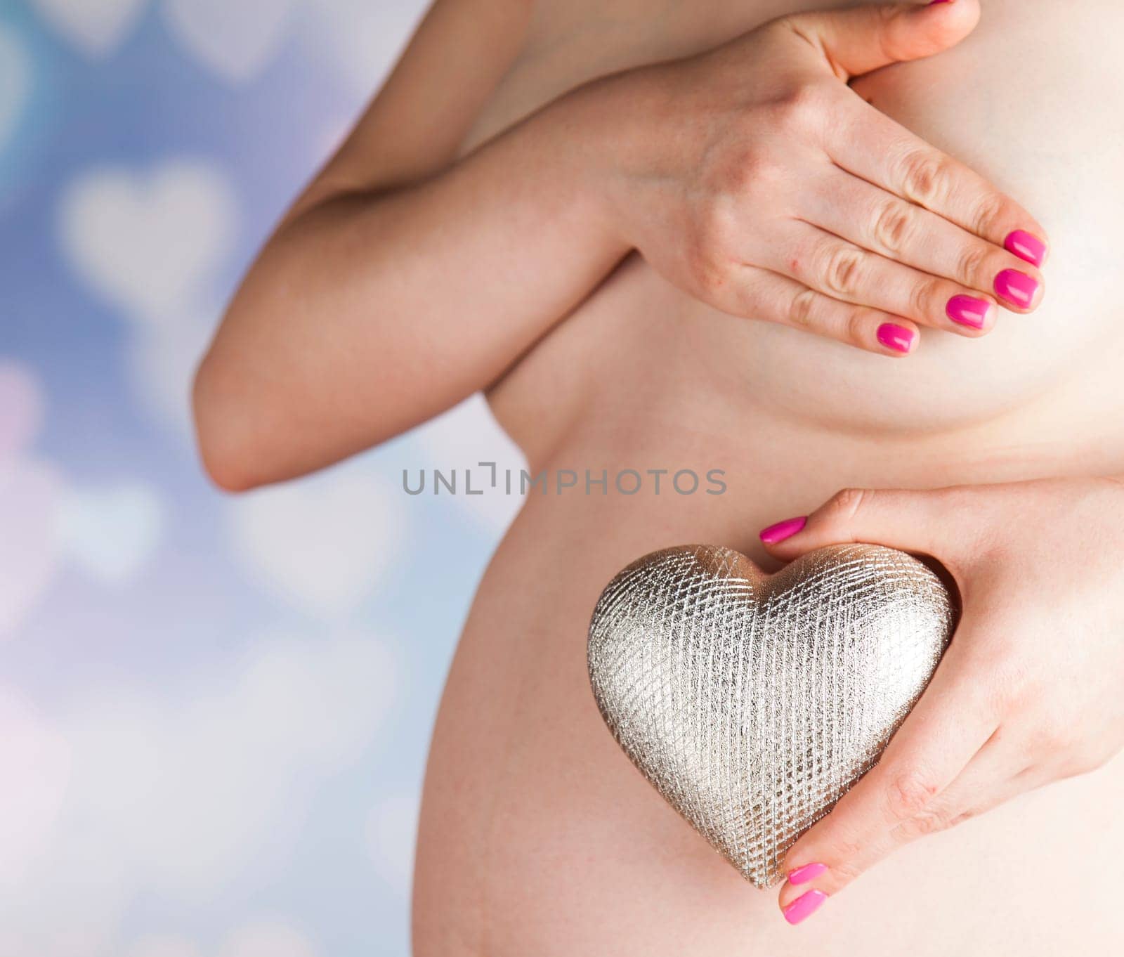 Beautiful Pregnant Woman belly