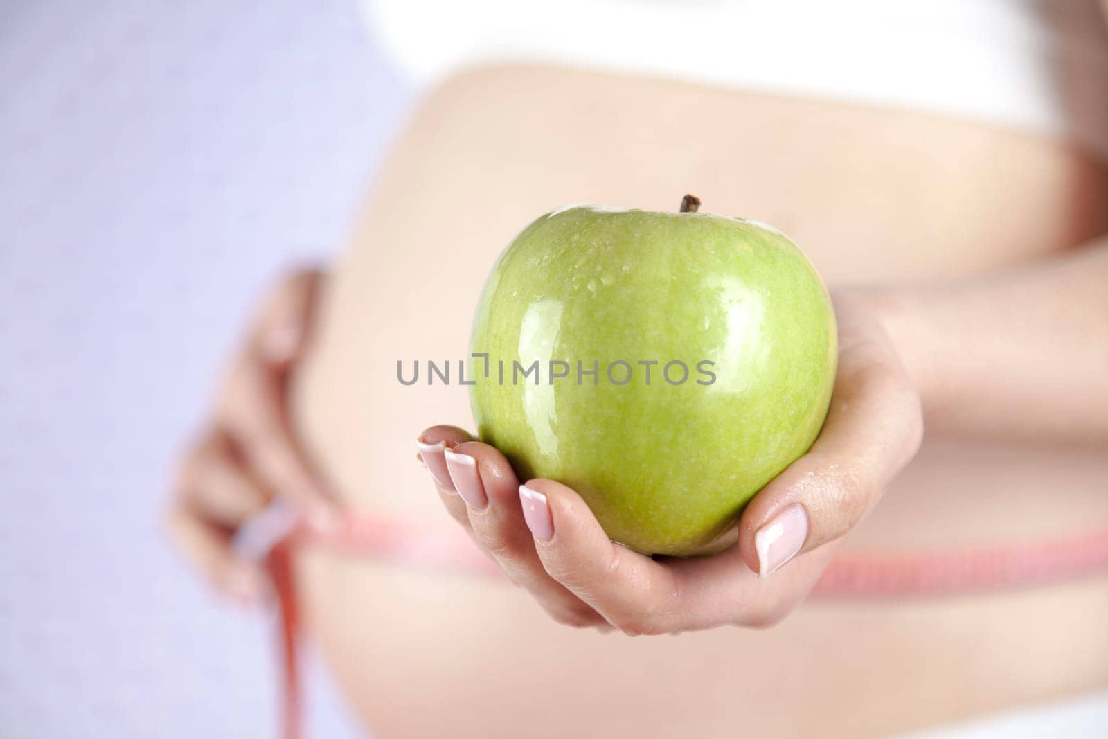 Healthy, Pregnant Woman Belly, Beautiful mom