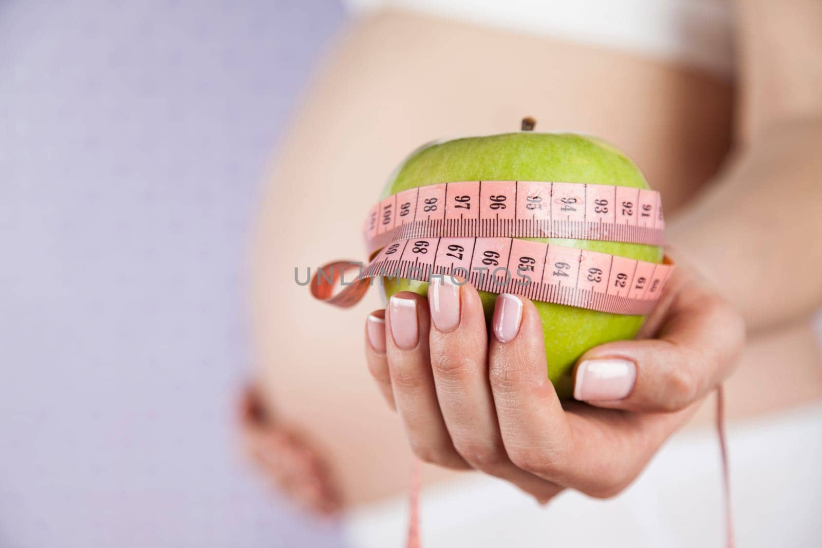 Healthy, Pregnant Woman Belly, Beautiful mom