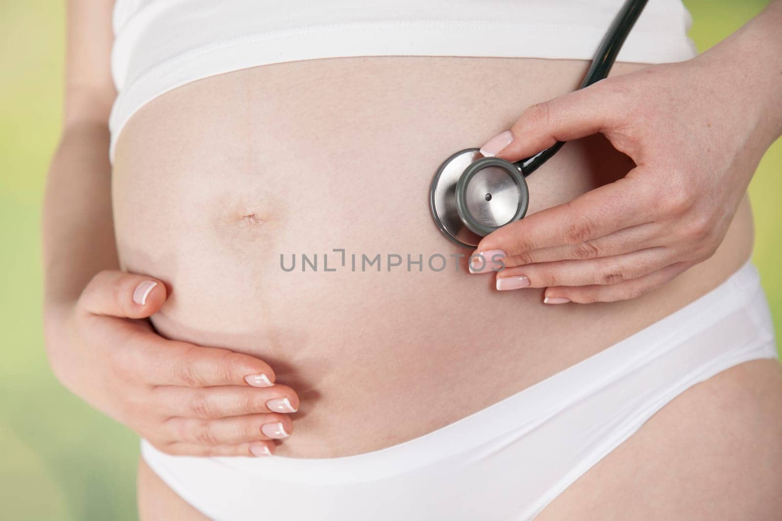 Pregnant Woman Belly, Beautiful mom