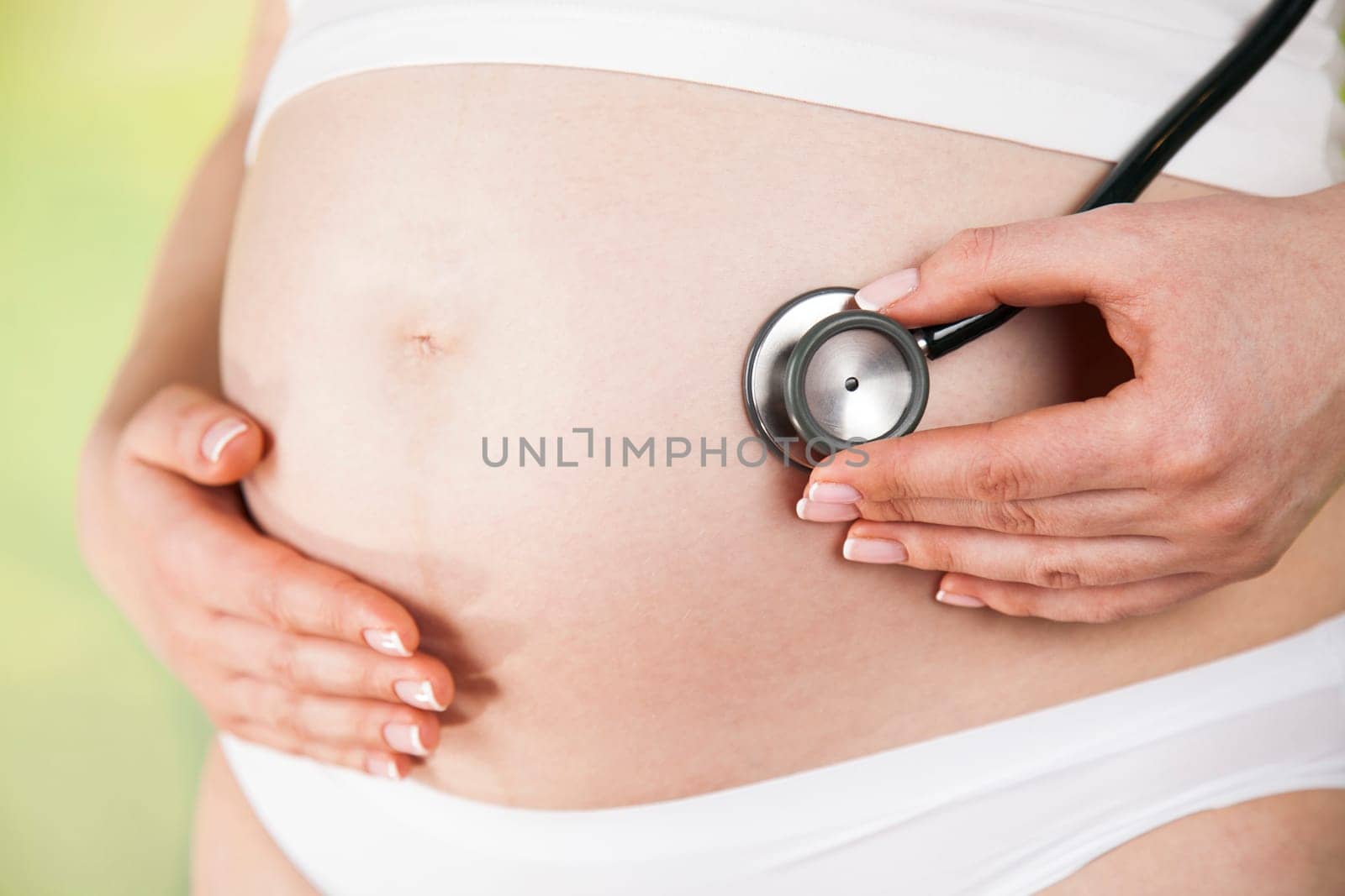 Pregnant Woman Belly, Beautiful mom