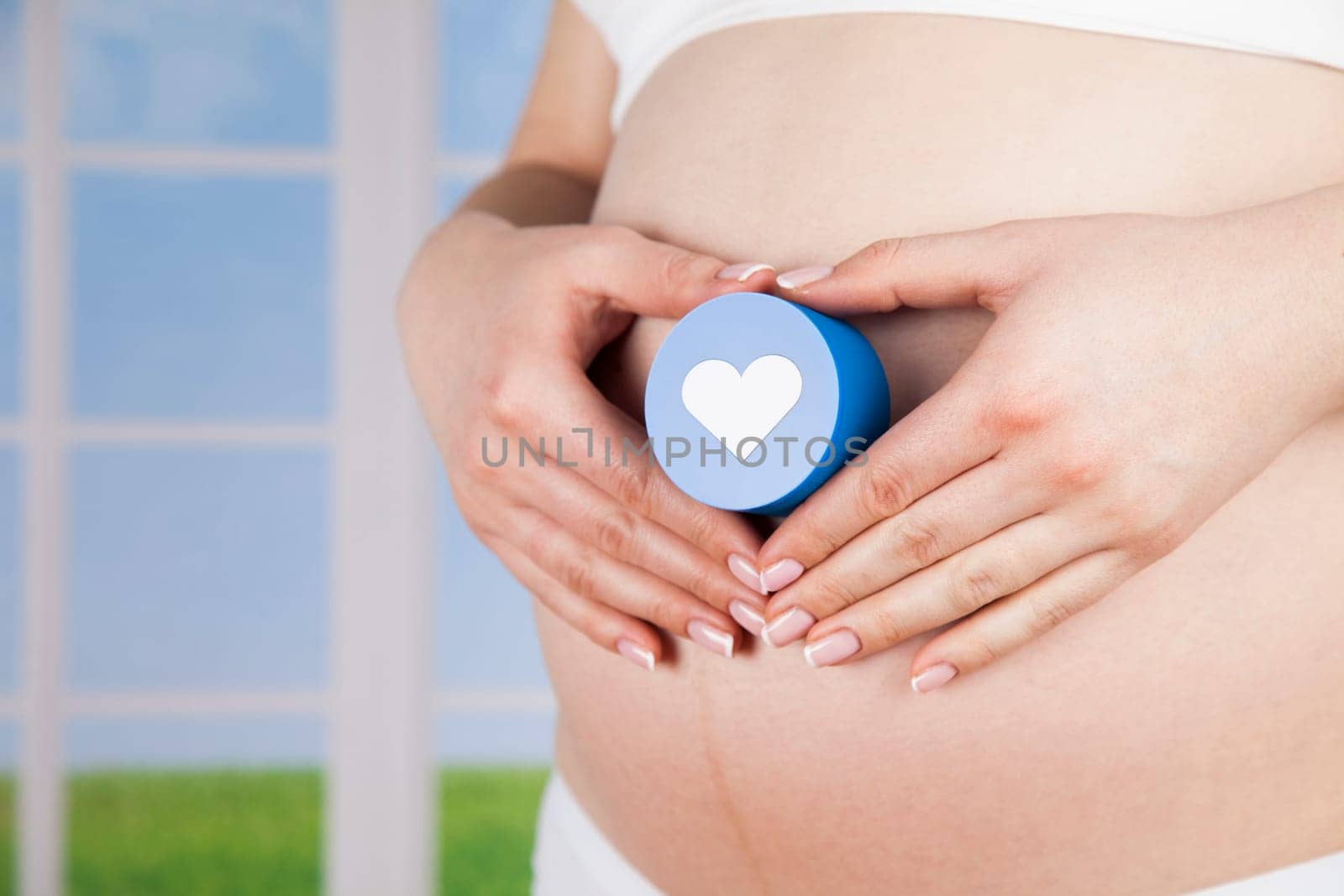 Beautiful Pregnant Woman belly