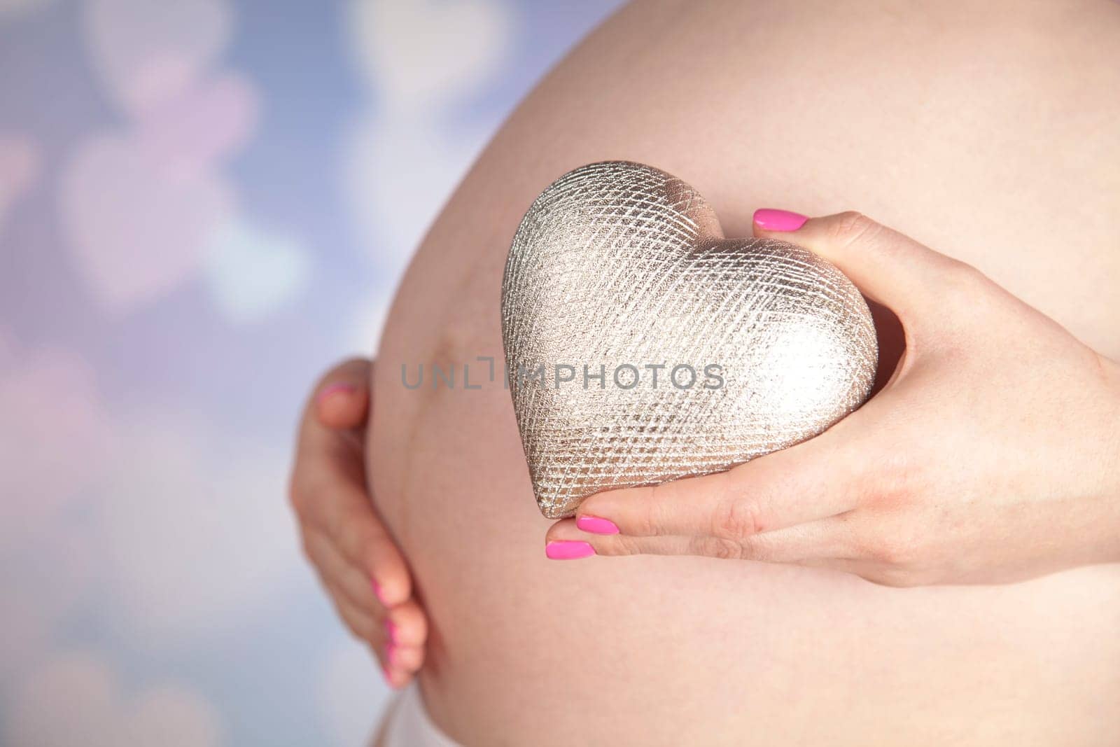 Beautiful Pregnant Woman belly