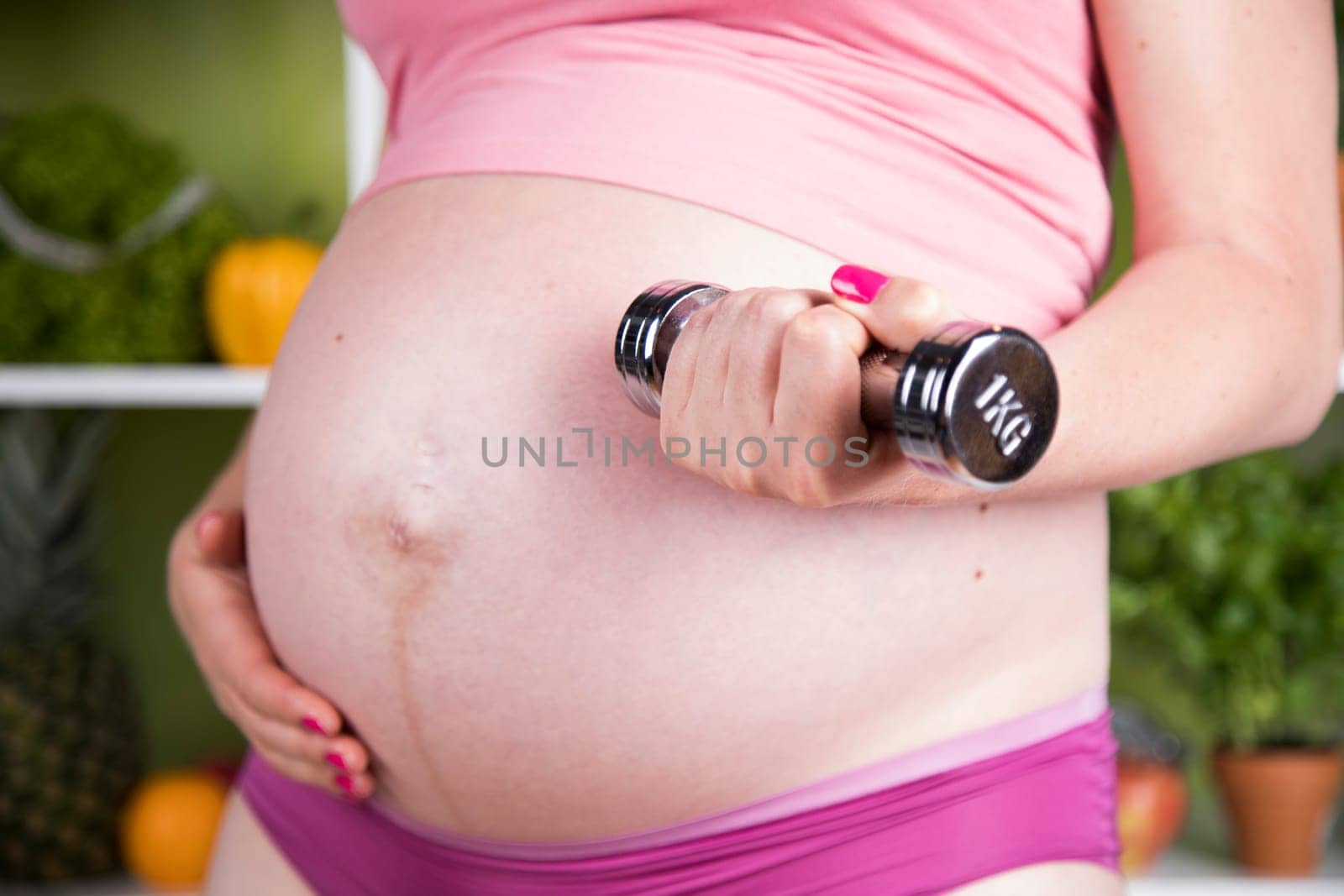 Fitness Pregnancy woman, healthy lifestyle concept