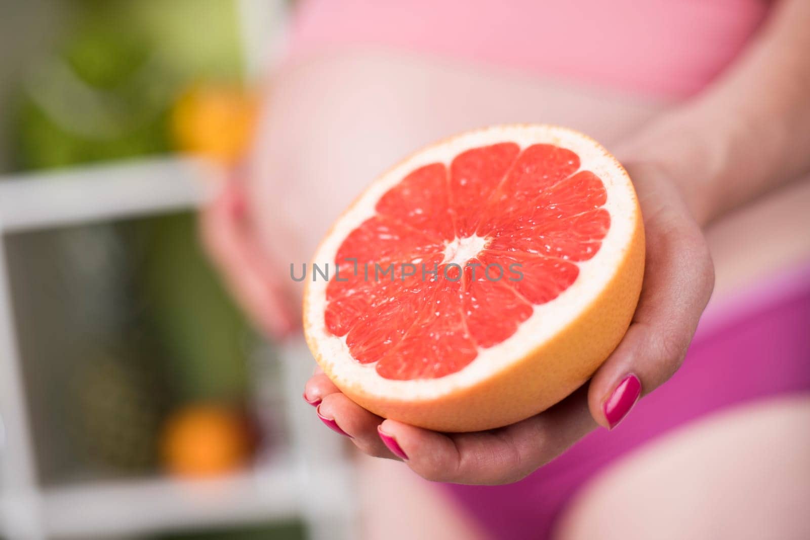 Fresh and healthy food for my baby, Pregnancy concept