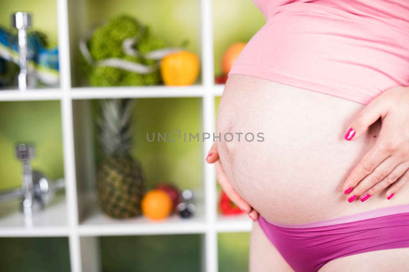 Fresh and healthy food for my baby, Pregnancy concept