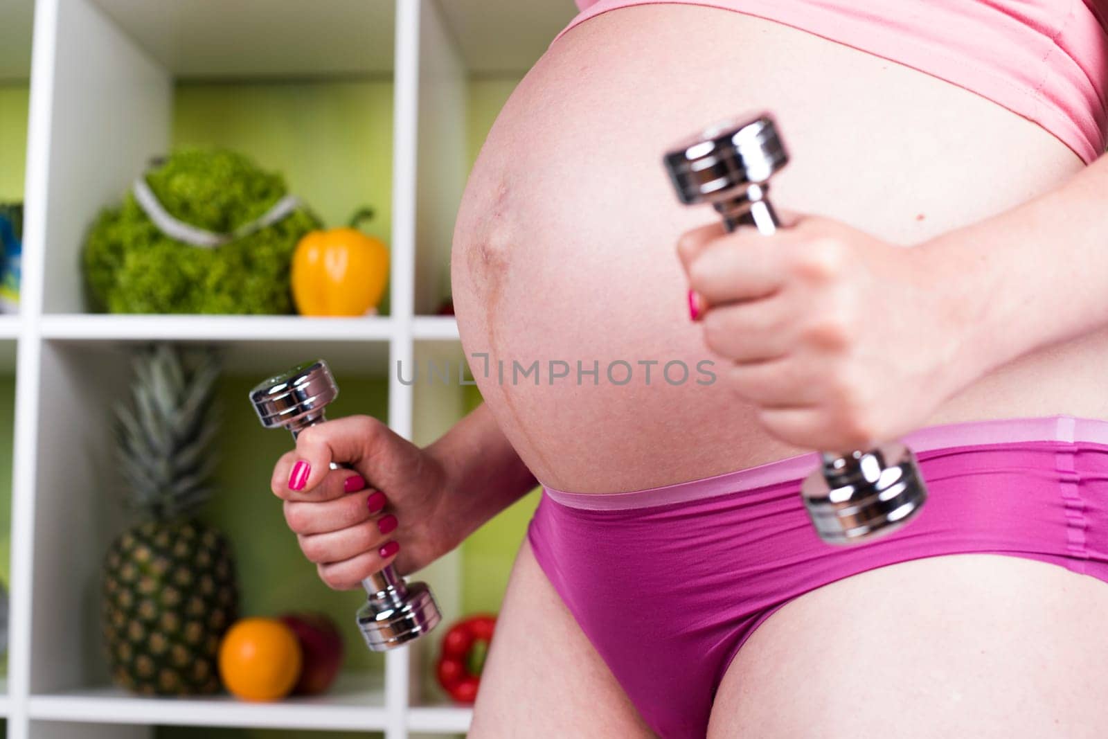 Pregnancy, healthy food and people concept