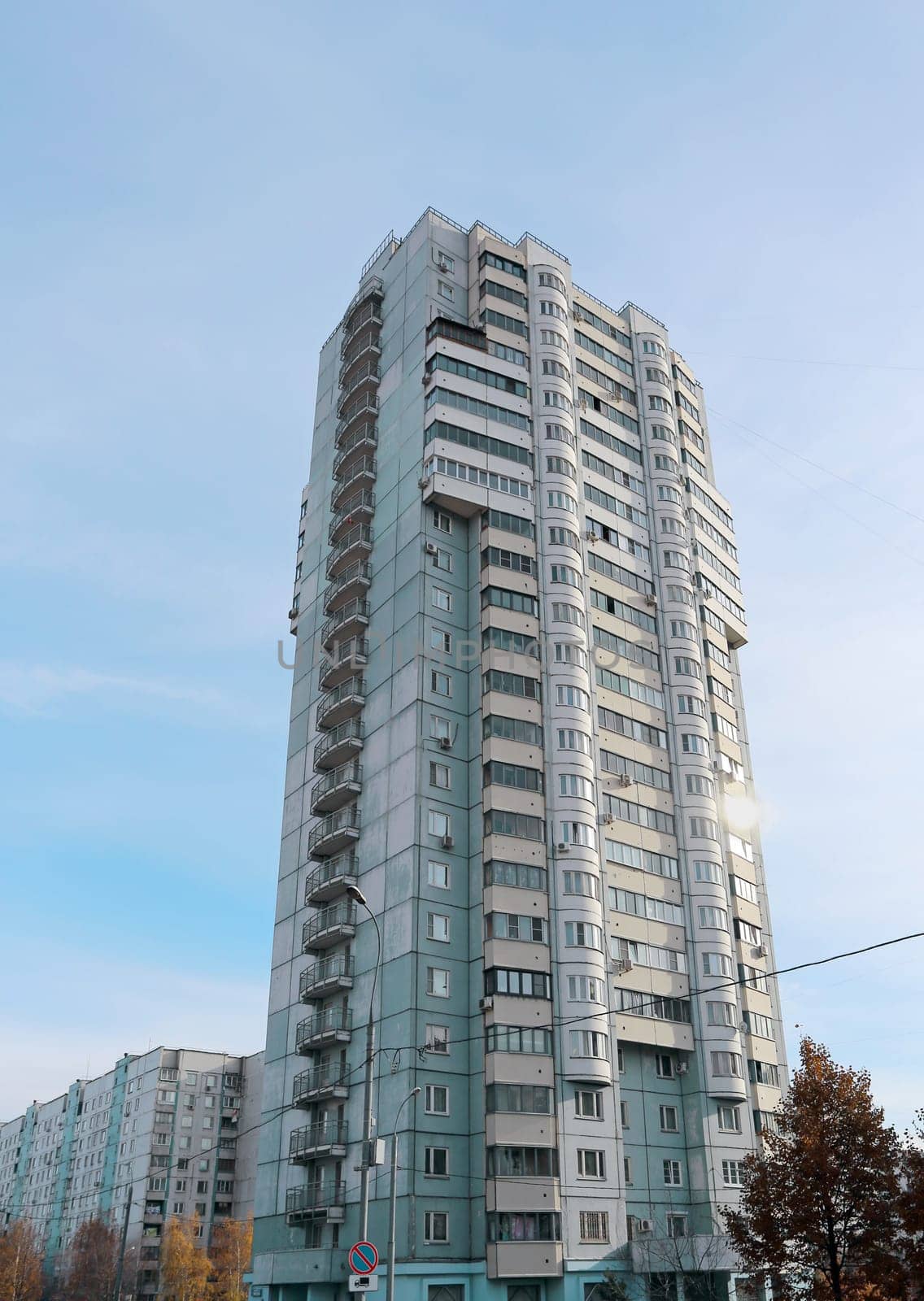 High rise buildings in the city of Moscow