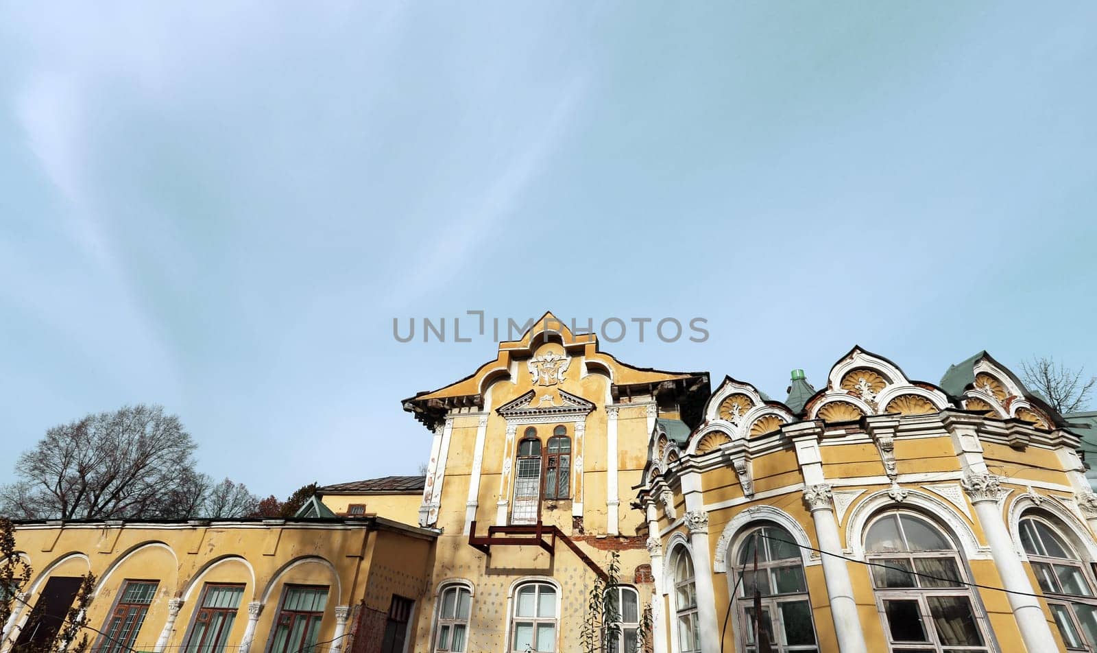 Altufievo ancient manor of the 19th century in Baroque style in Moscow