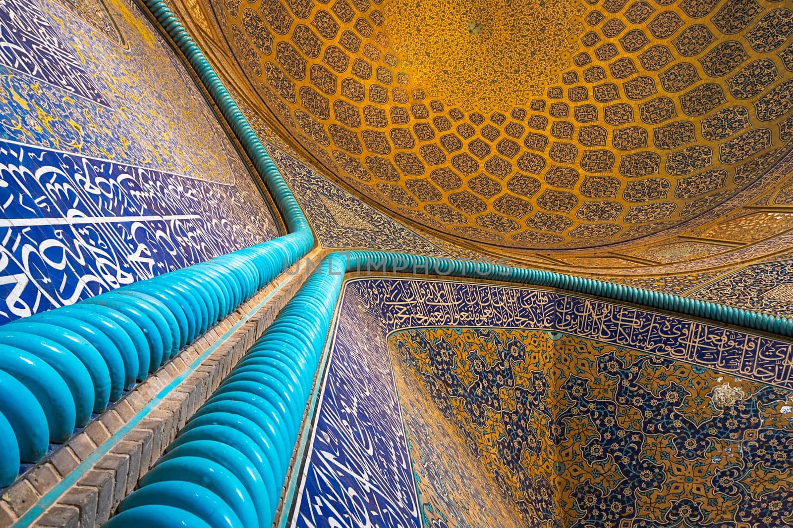 Sheikh Lotfollah Mosque is one of the architectural masterpieces of Iranian architecture that was built during the Safavid Empire. Property release is not needed for this public place.
