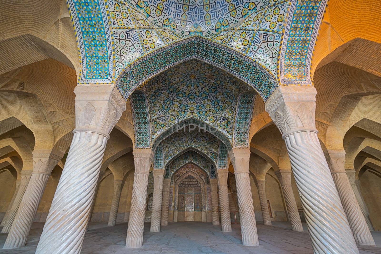 The Vakil Mosque is a mosque in Shiraz. This mosque was built between 1751 and 1773. Vakil means regent, which was the title used by Karim Khan, the founder of Zand Dynasty. Property release is not needed for this public place.