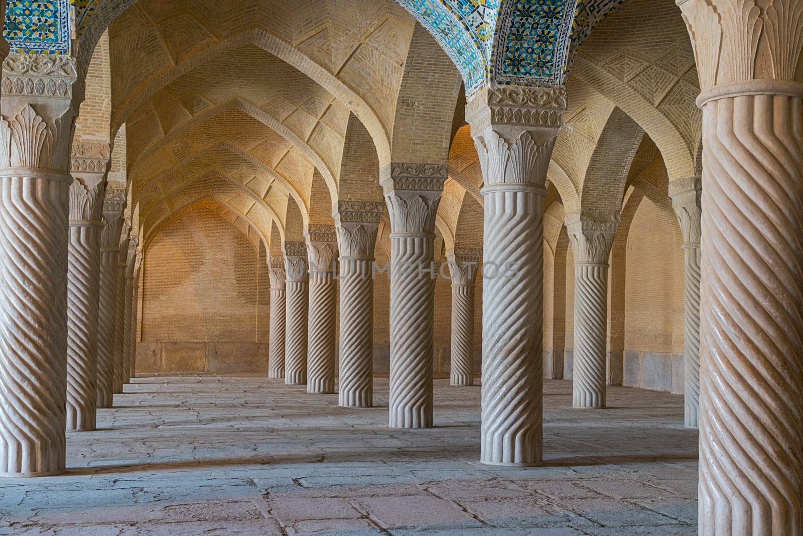 The Vakil Mosque is a mosque in Shiraz. This mosque was built between 1751 and 1773. Vakil means regent, which was the title used by Karim Khan, the founder of Zand Dynasty. Property release is not needed for this public place.