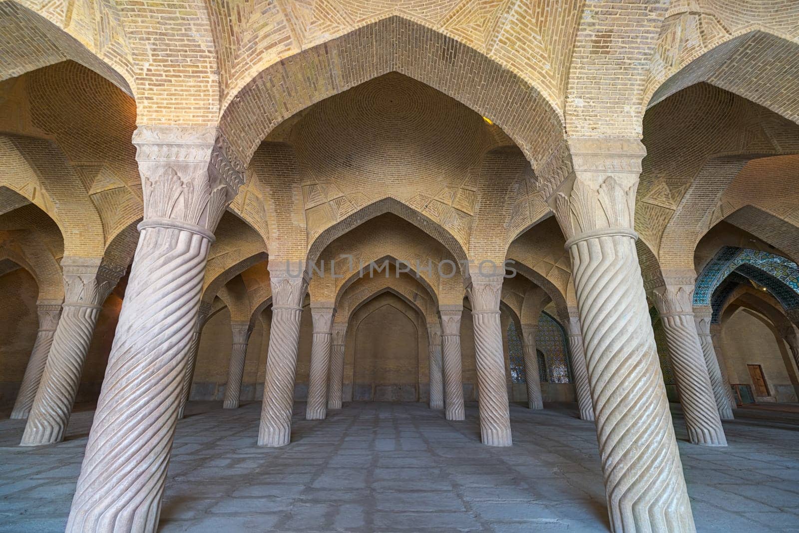 The Vakil Mosque is a mosque in Shiraz. This mosque was built between 1751 and 1773. Vakil means regent, which was the title used by Karim Khan, the founder of Zand Dynasty. Property release is not needed for this public place.