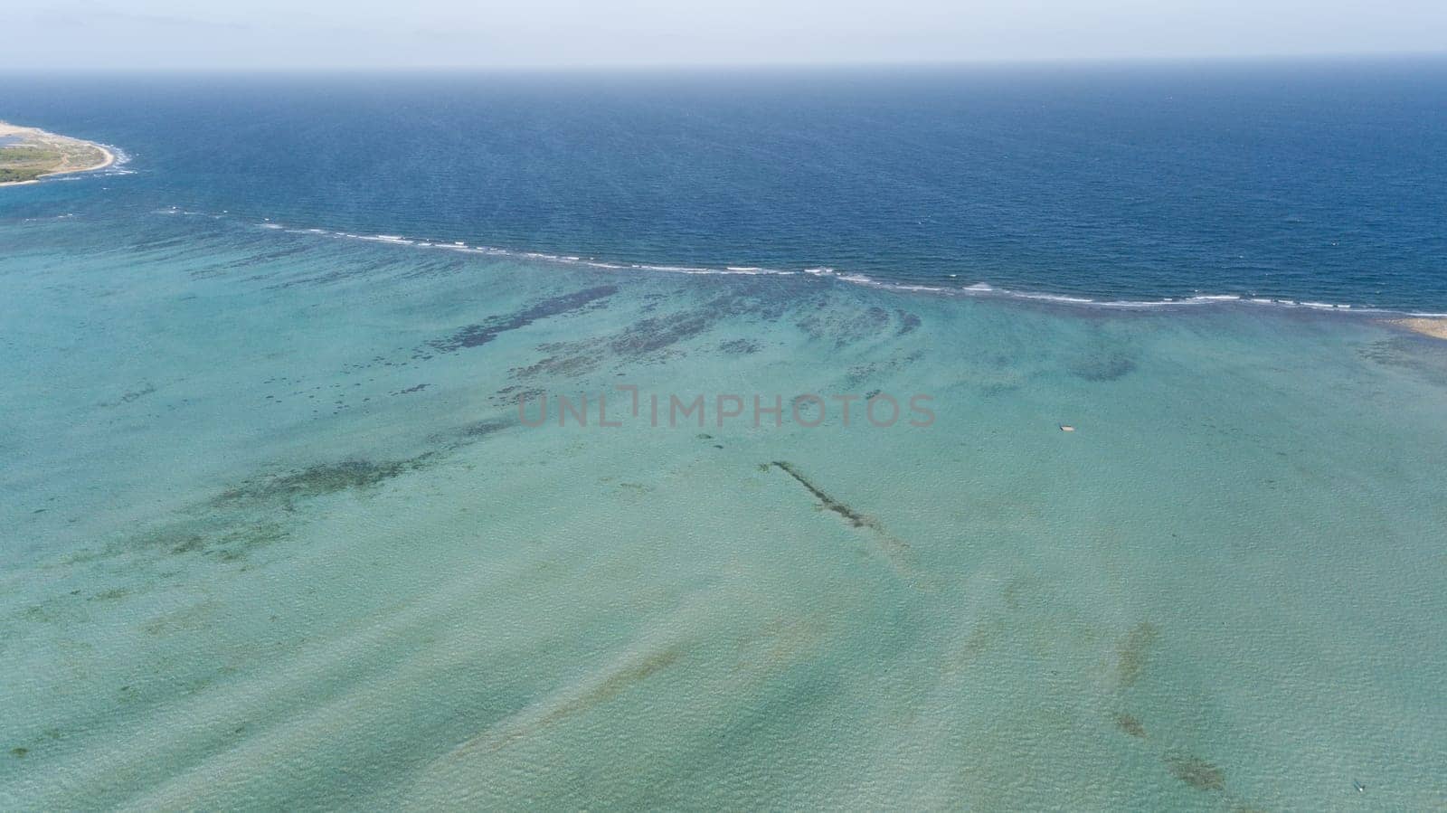 Bonaire island Caribbean sea coast lagoon