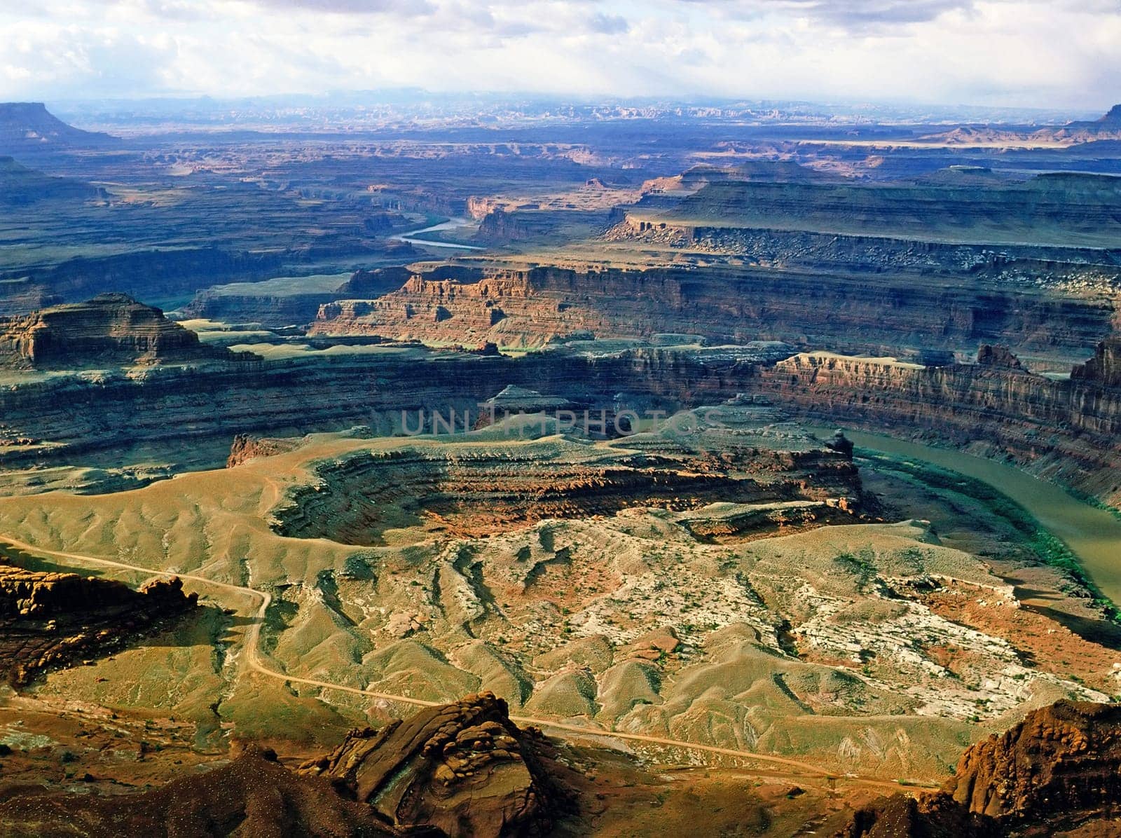 Canyonlands with clouds in Utah
