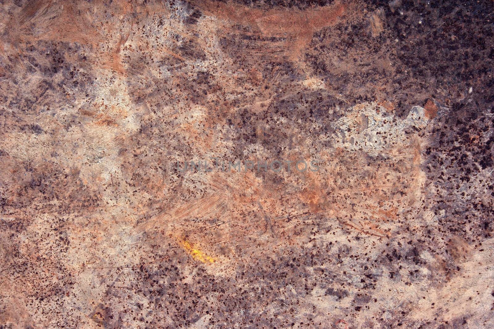 close up shot of old rusty metal surface