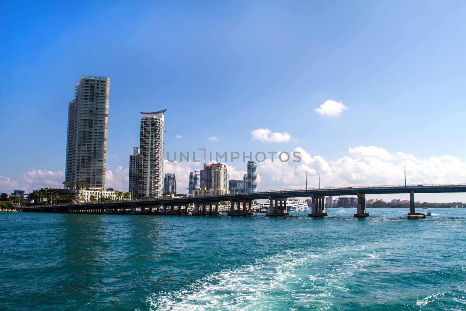 View from the coast of MIami, United States