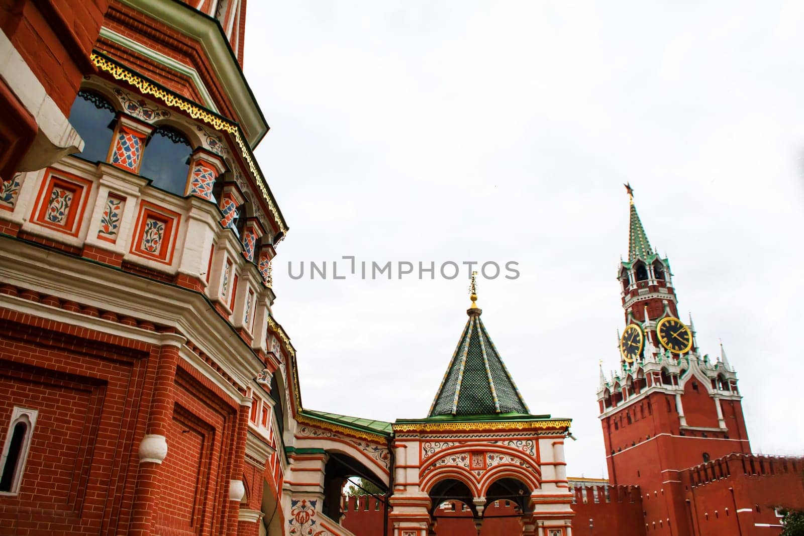 St Basil Cathedral in Moscow, in the Red Square.