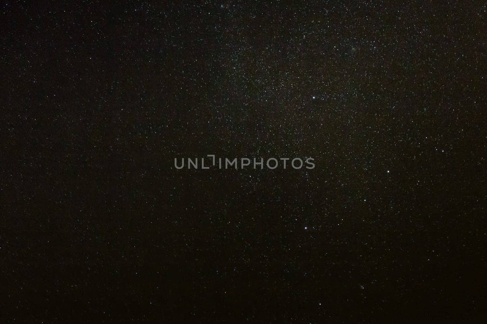 Detail of the night sky