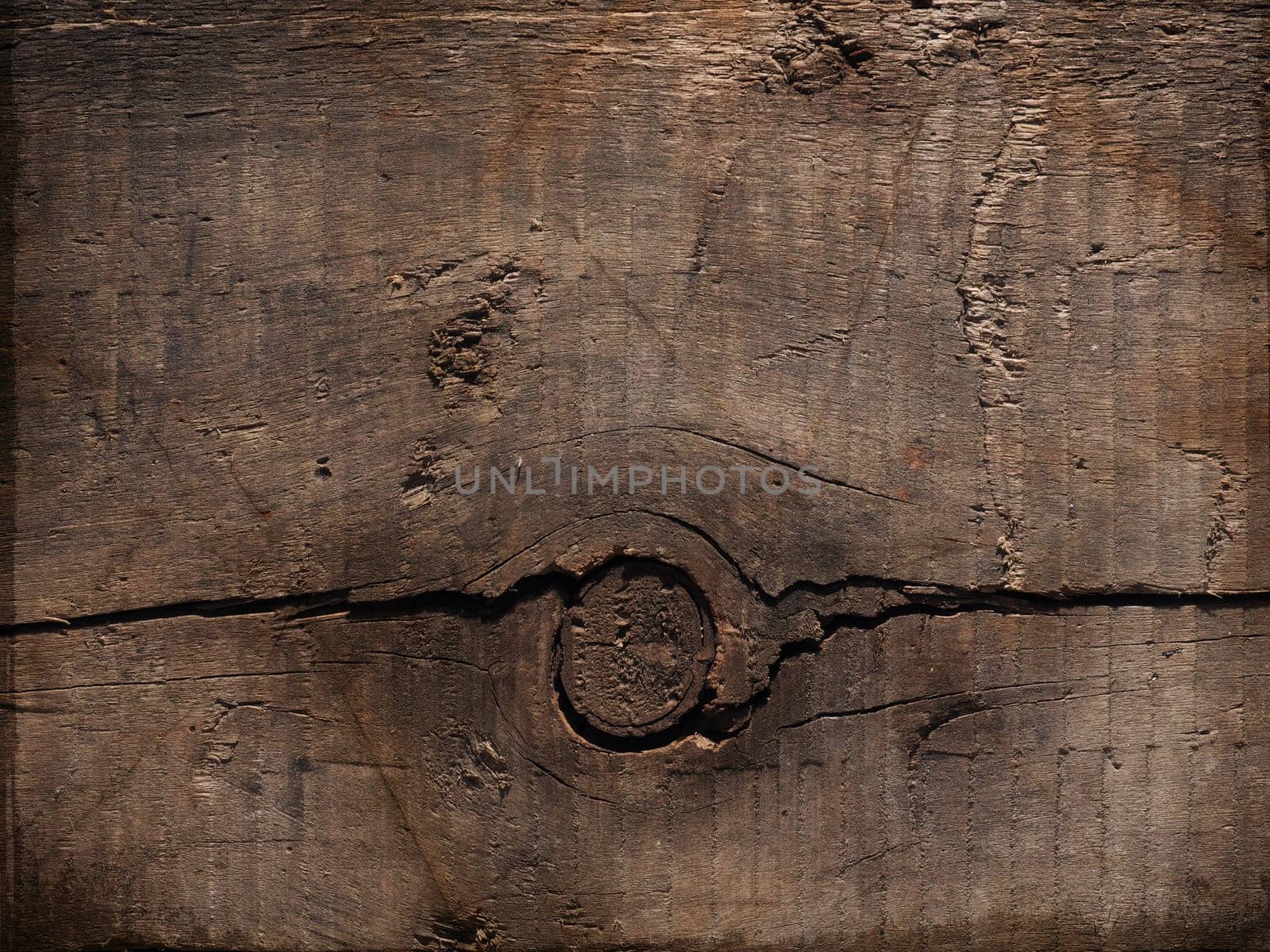 Old used rustic wooden background with scratches