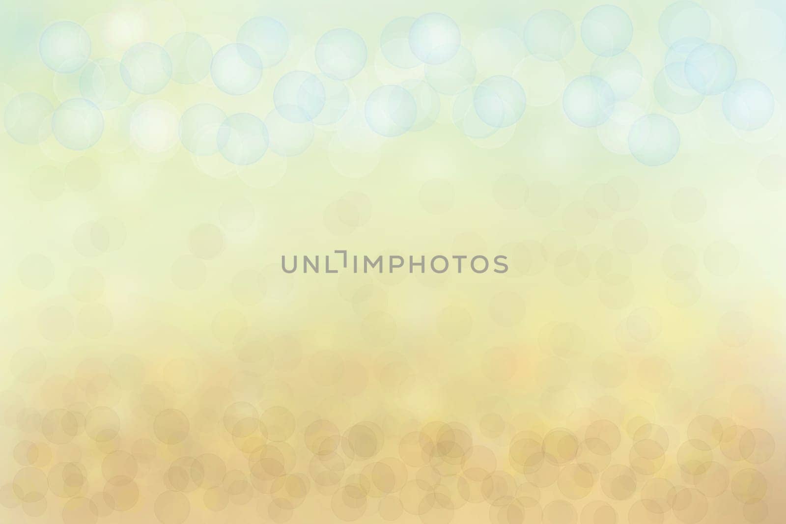 Abstract yellow bright bokeh background texture.