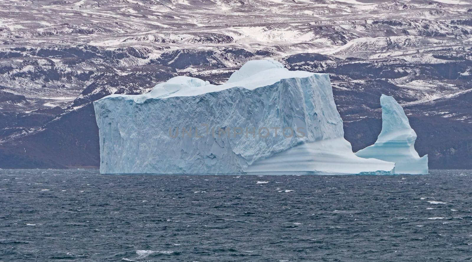 Dramatic Large Iceberg off the Coast of Greenland along the Nugssuaq Peninsula