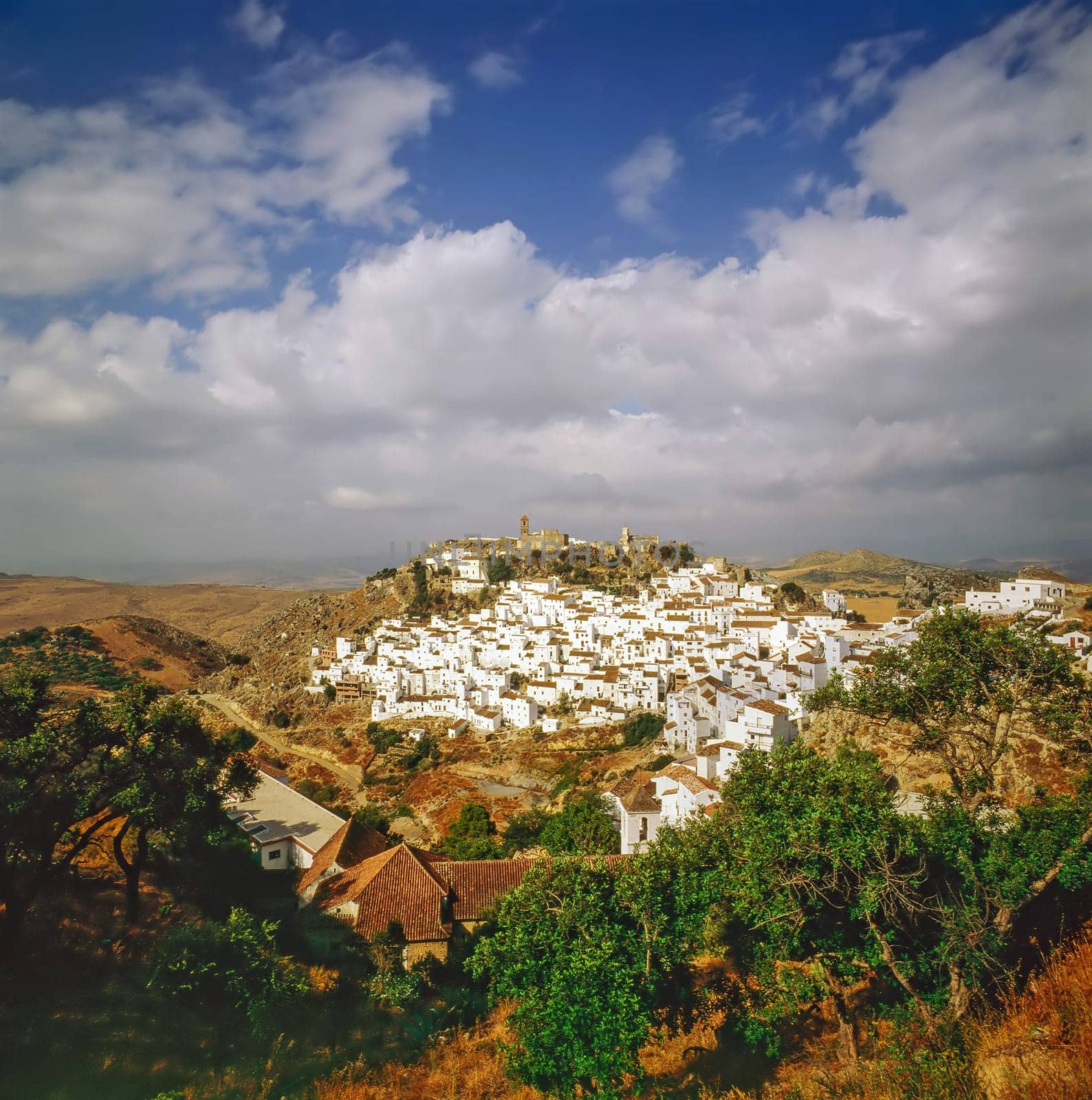 Village Casares on Costa del Sol in Spain