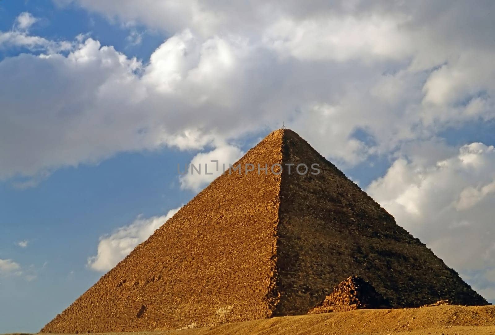 Pyramid of Khafre in Egypt.